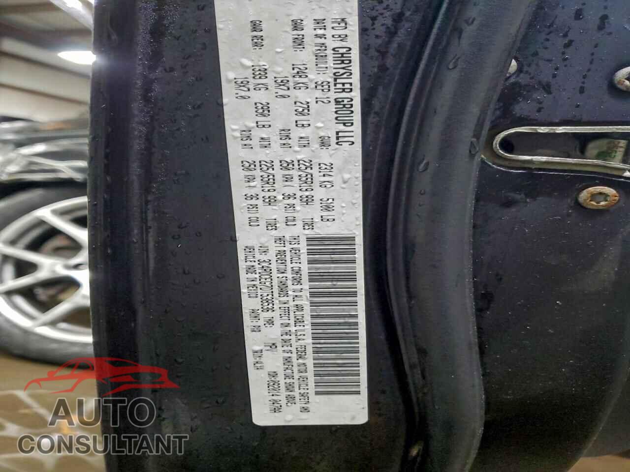 DODGE JOURNEY 2013 - 3C4PDCEG7DT538536