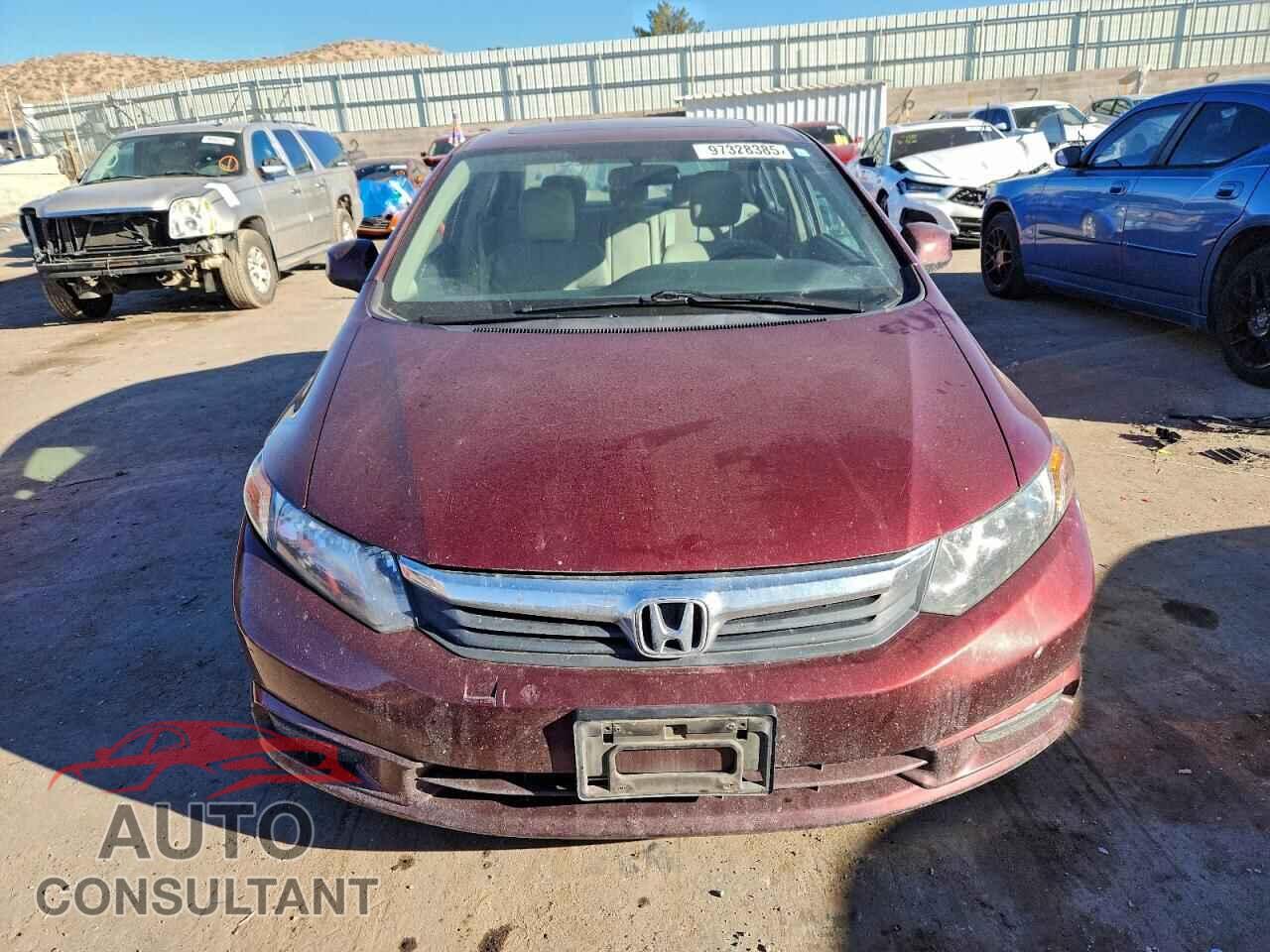 HONDA CIVIC 2012 - 2HGFB2F84CH551742