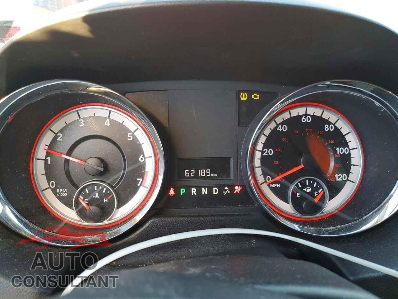 DODGE CARAVAN 2012 - 2C4RDGBGXCR142929