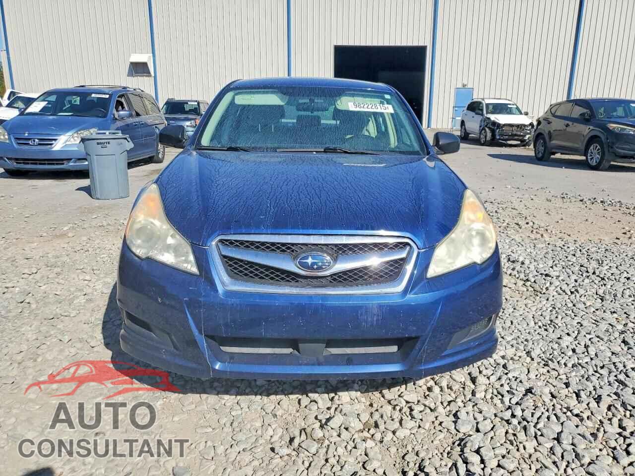 SUBARU LEGACY 2011 - 4S3BMBA61B3220678