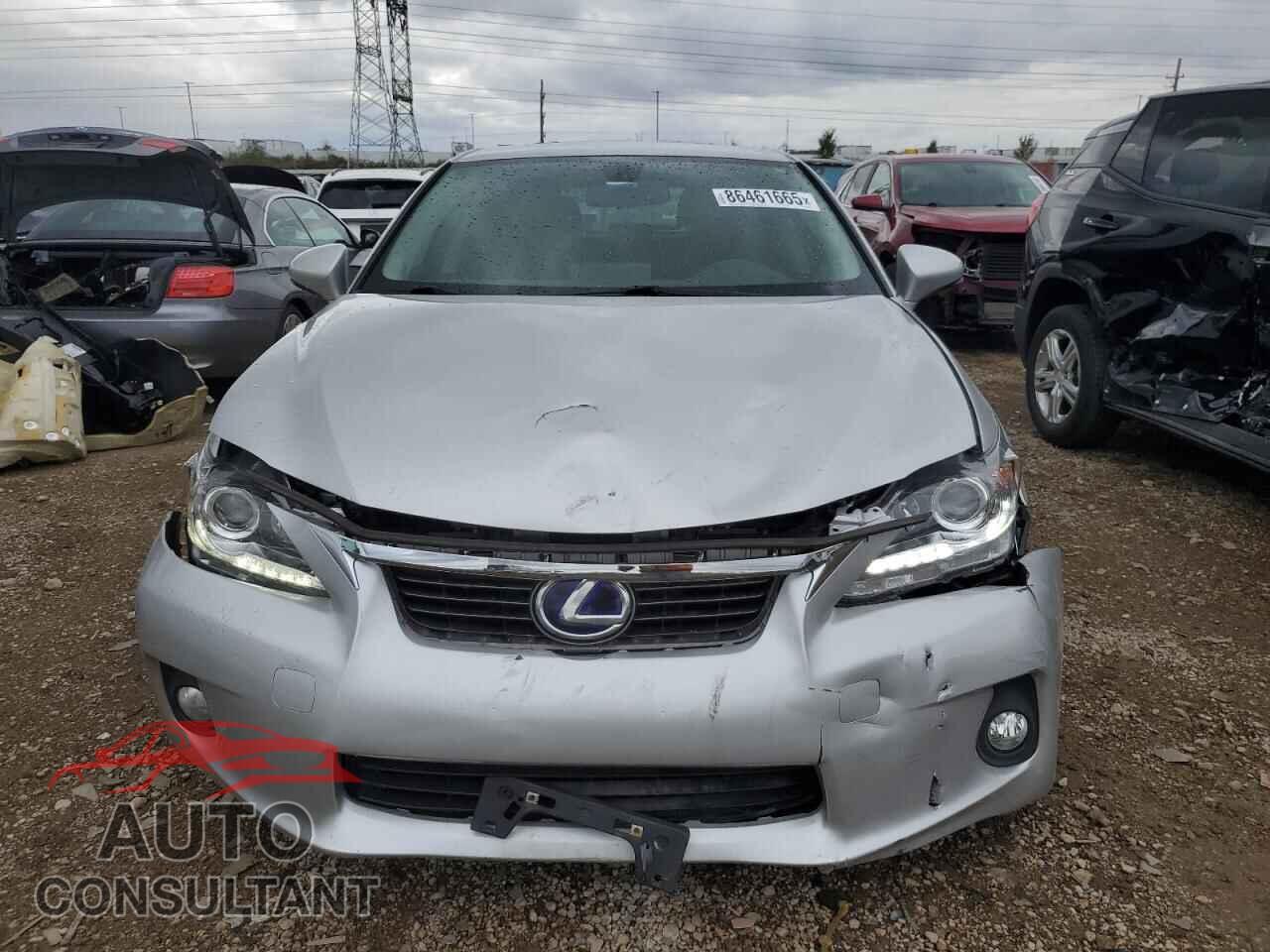 LEXUS CT 200 2012 - JTHKD5BH7C2070020