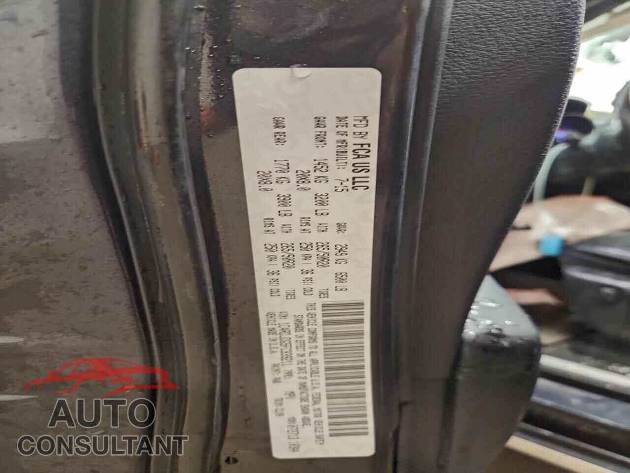 DODGE DURANGO 2015 - 1C4RDJDG5FC939211