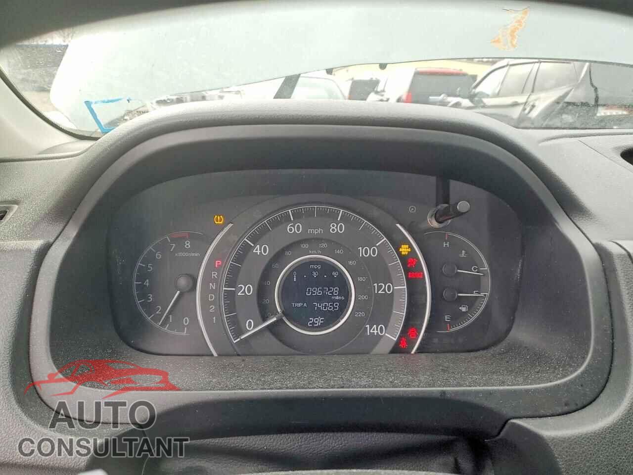 HONDA CRV 2012 - 2HKRM4H33CH629177