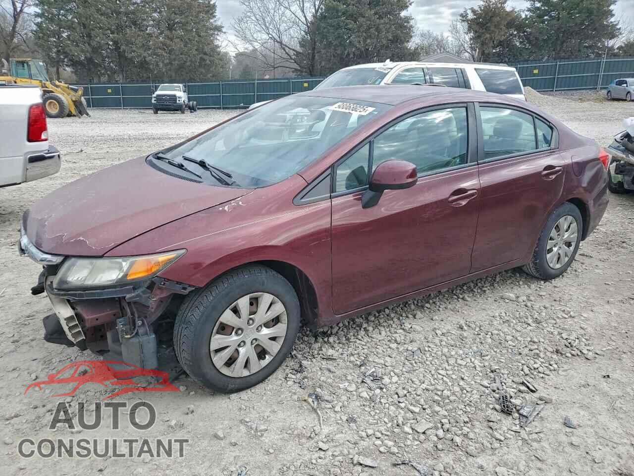 HONDA CIVIC 2012 - 19XFB2F58CE029616