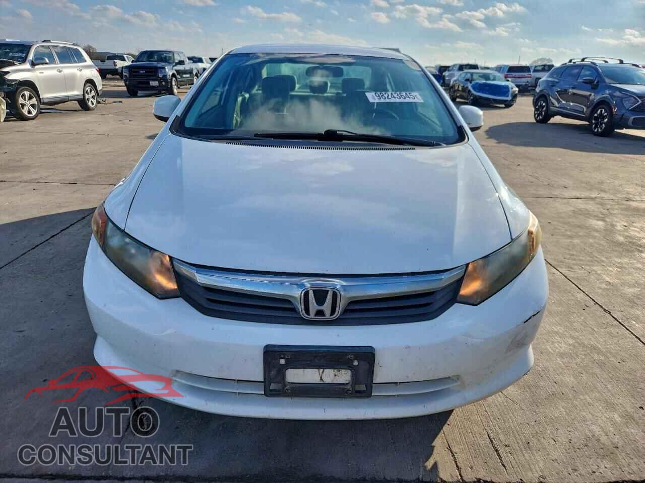 HONDA CIVIC 2012 - 2HGFB2F57CH324065