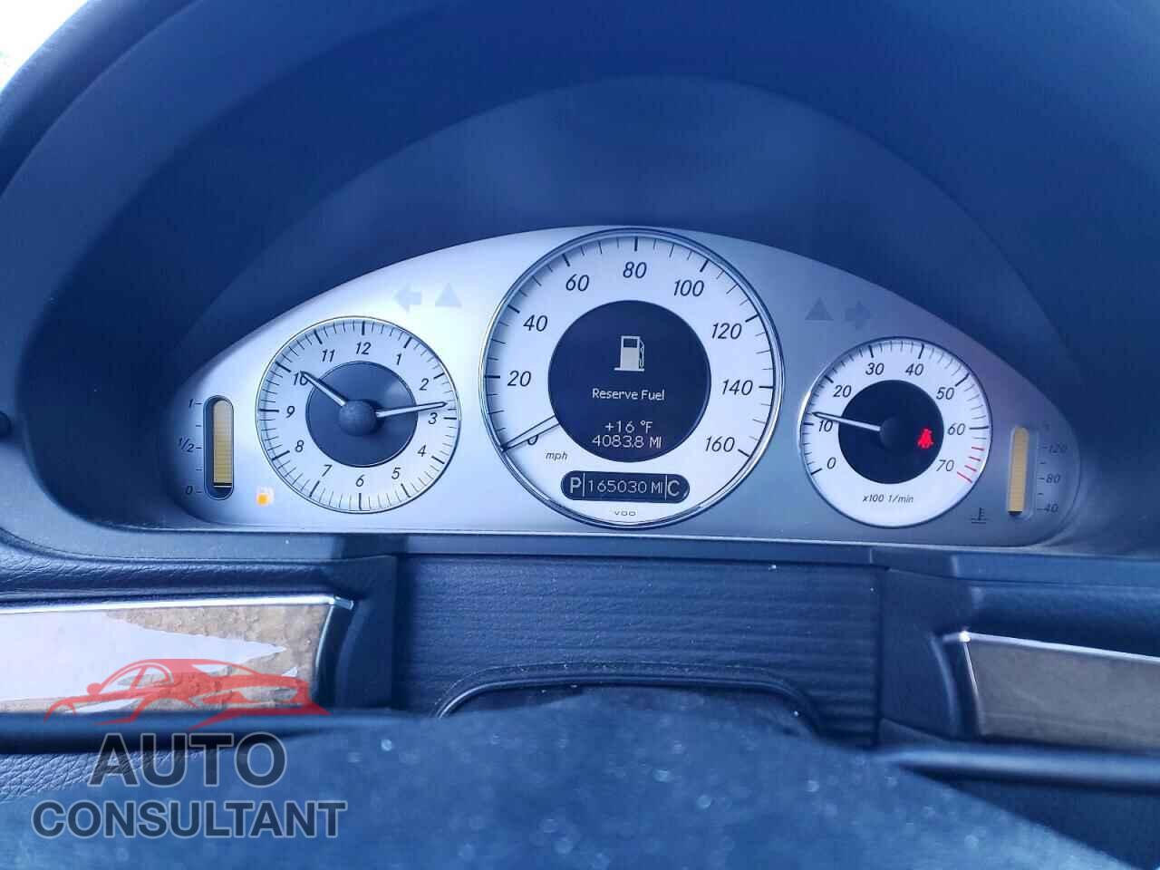 MERCEDES-BENZ E-CLASS 2009 - WDBUF87X09B391975