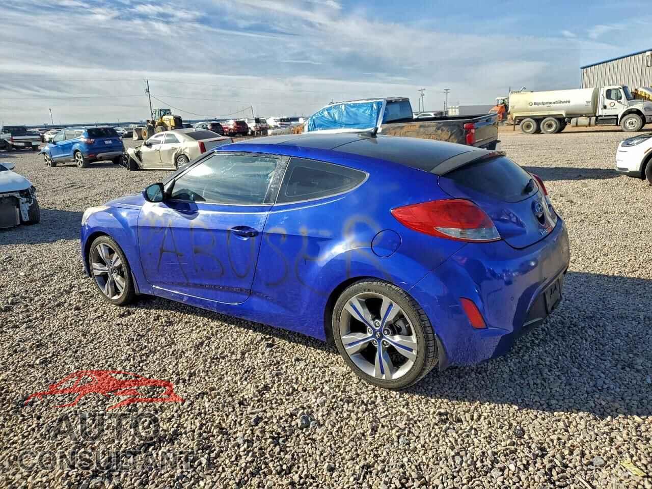 HYUNDAI VELOSTER 2012 - KMHTC6AD1CU076988