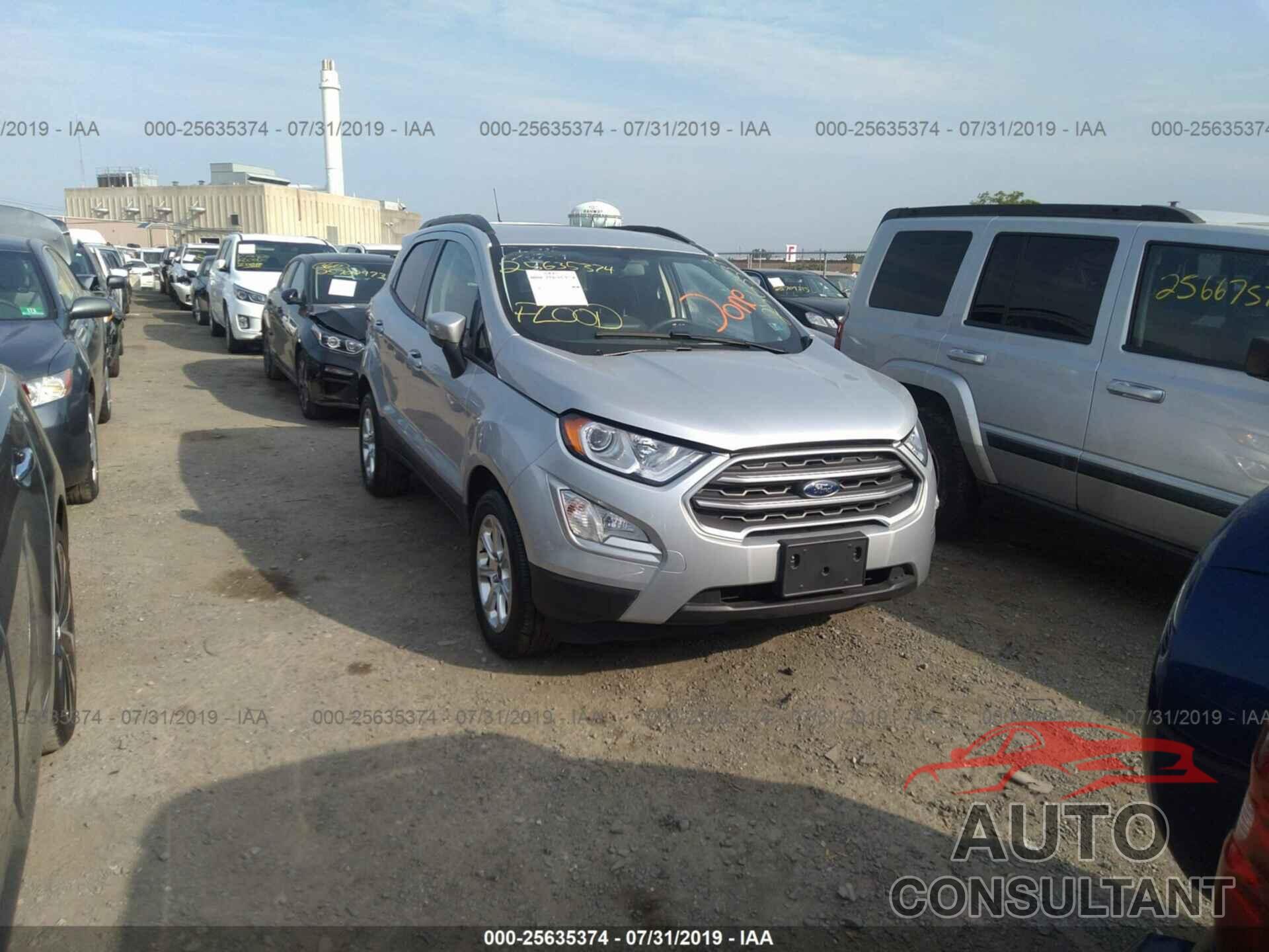 FORD ECOSPORT 2018 - MAJ6P1UL4JC163353