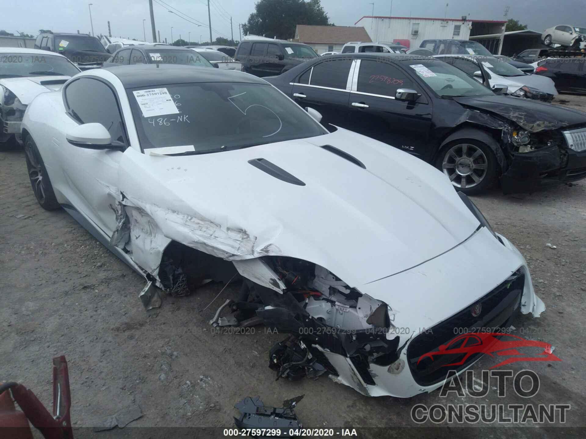 JAGUAR F-TYPE 2015 - SAJWA6DA2FMK14391
