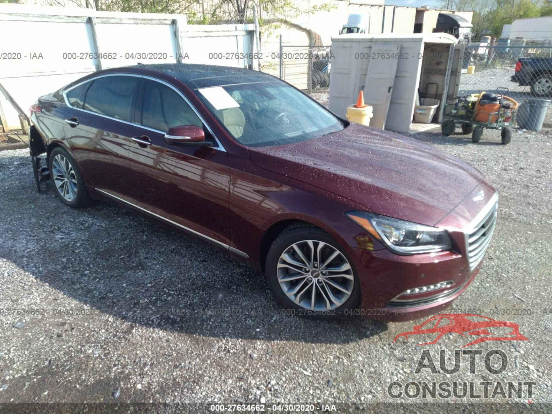 Hyundai Genesis 2016 - KMHGN4JE4GU106757