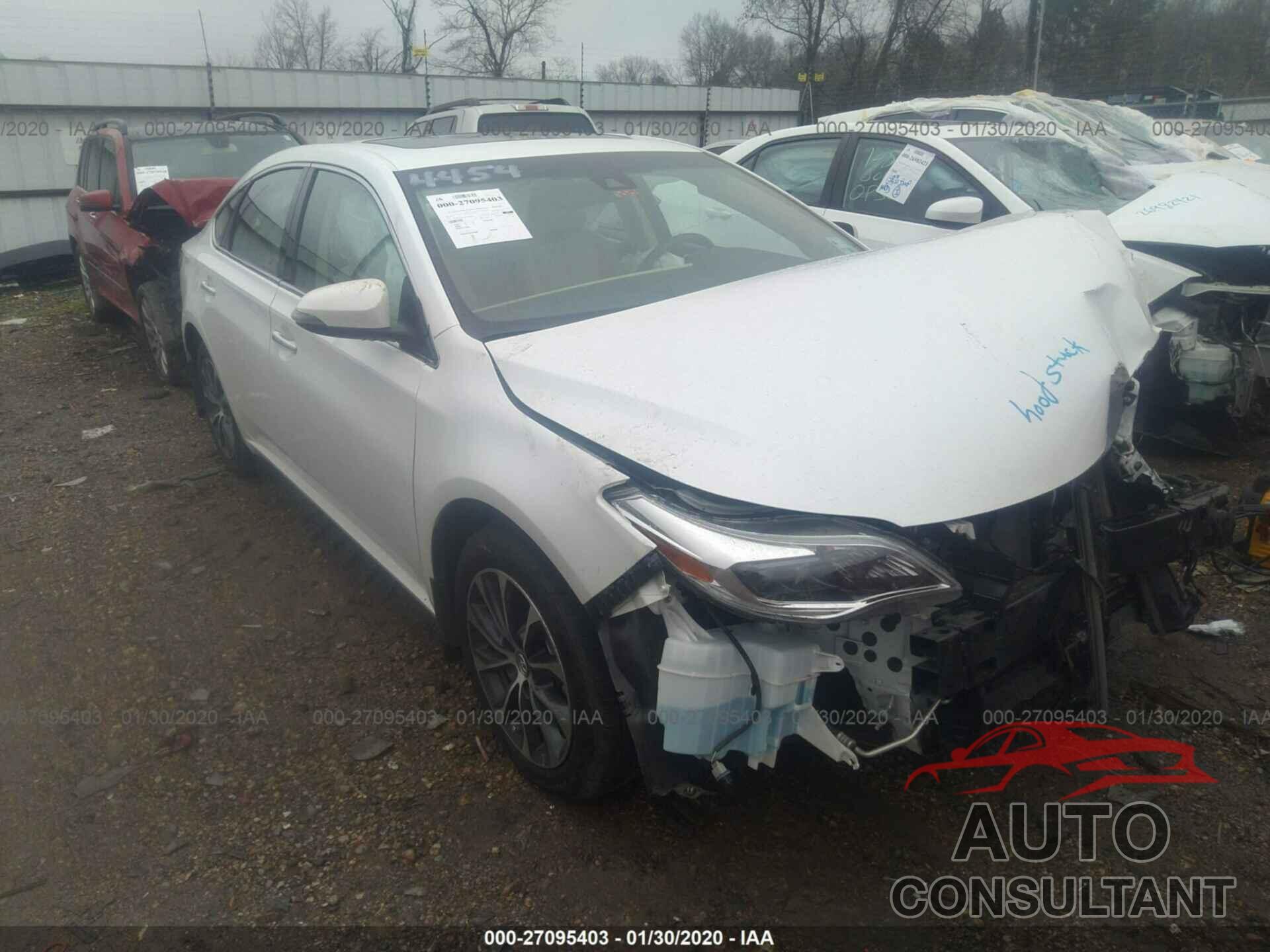 TOYOTA AVALON 2017 - 4T1BK1EBXHU262482