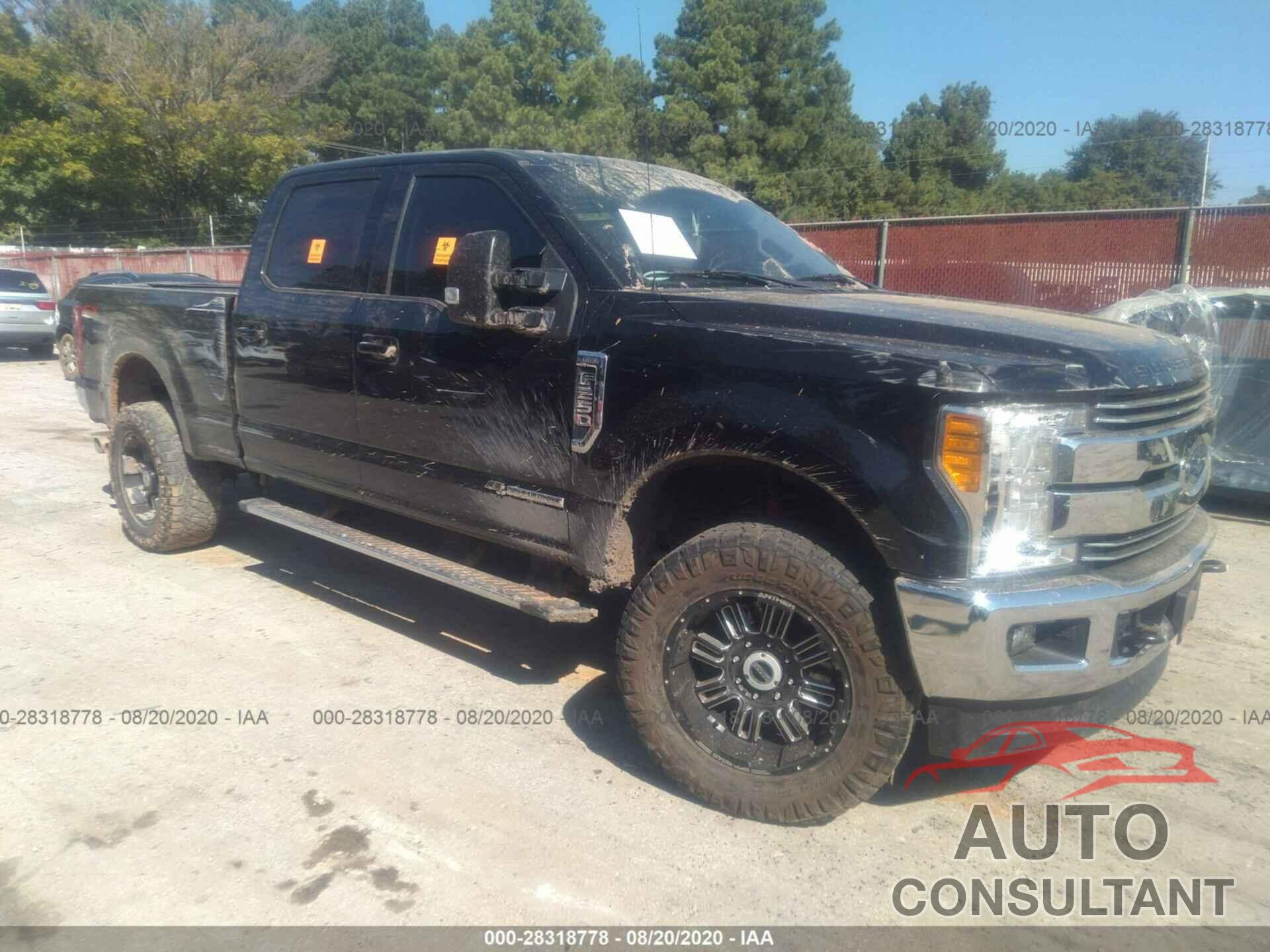 FORD SUPER DUTY F-250 SRW 2017 - 1FT7W2BT5HEF12318