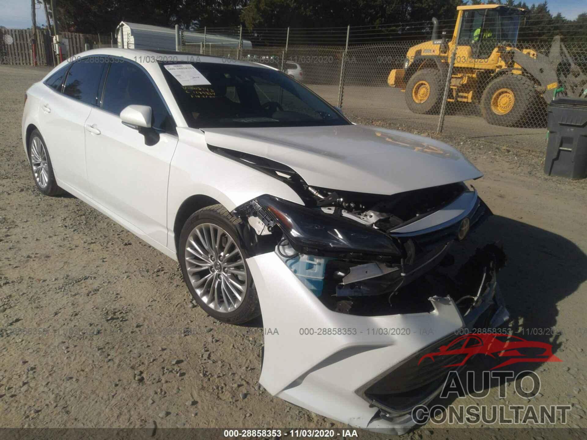 TOYOTA AVALON 2019 - 4T1BZ1FB9KU003743