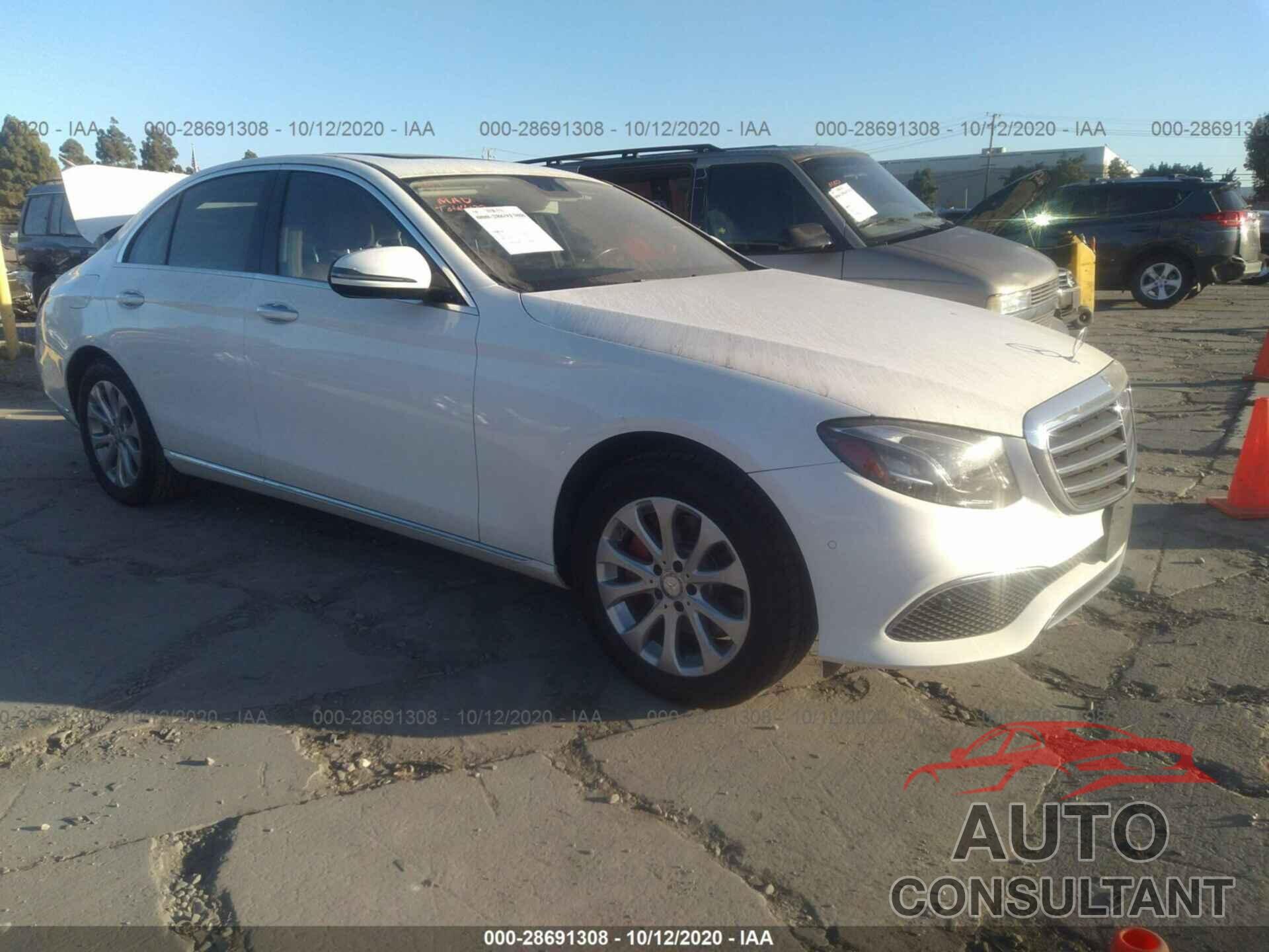 MERCEDES-BENZ E-CLASS 2017 - WDDZF4KB5HA173018