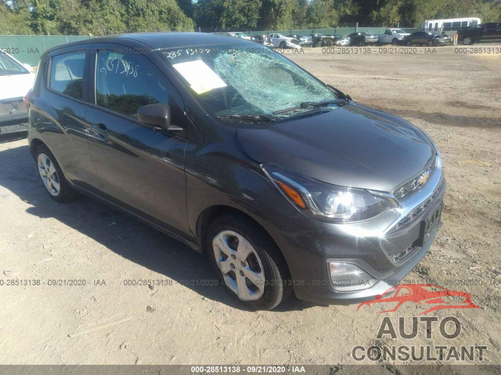 CHEVROLET SPARK 2019 - KL8CB6SA8KC805786