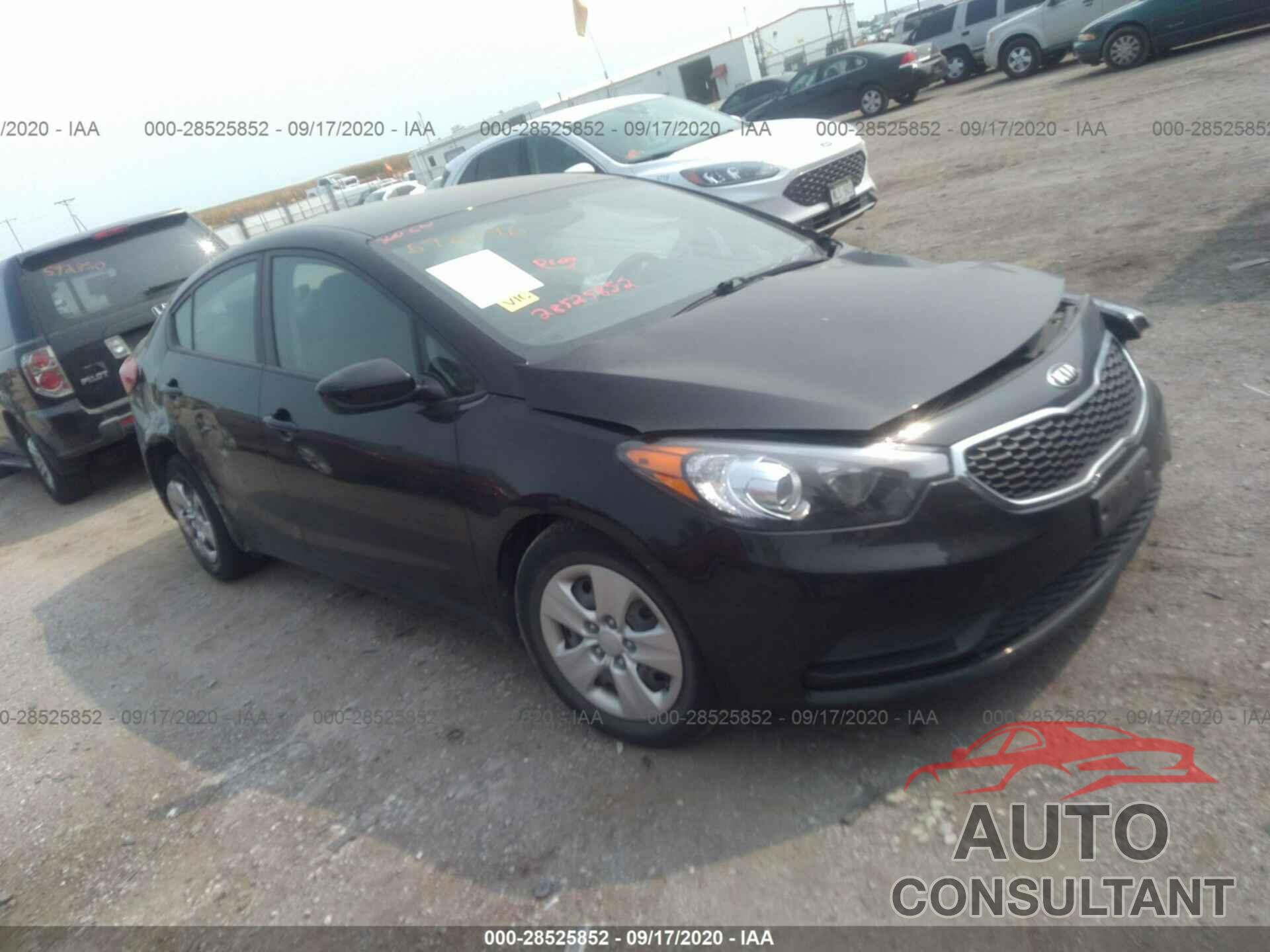 KIA FORTE 2016 - KNAFK4A62G5514036