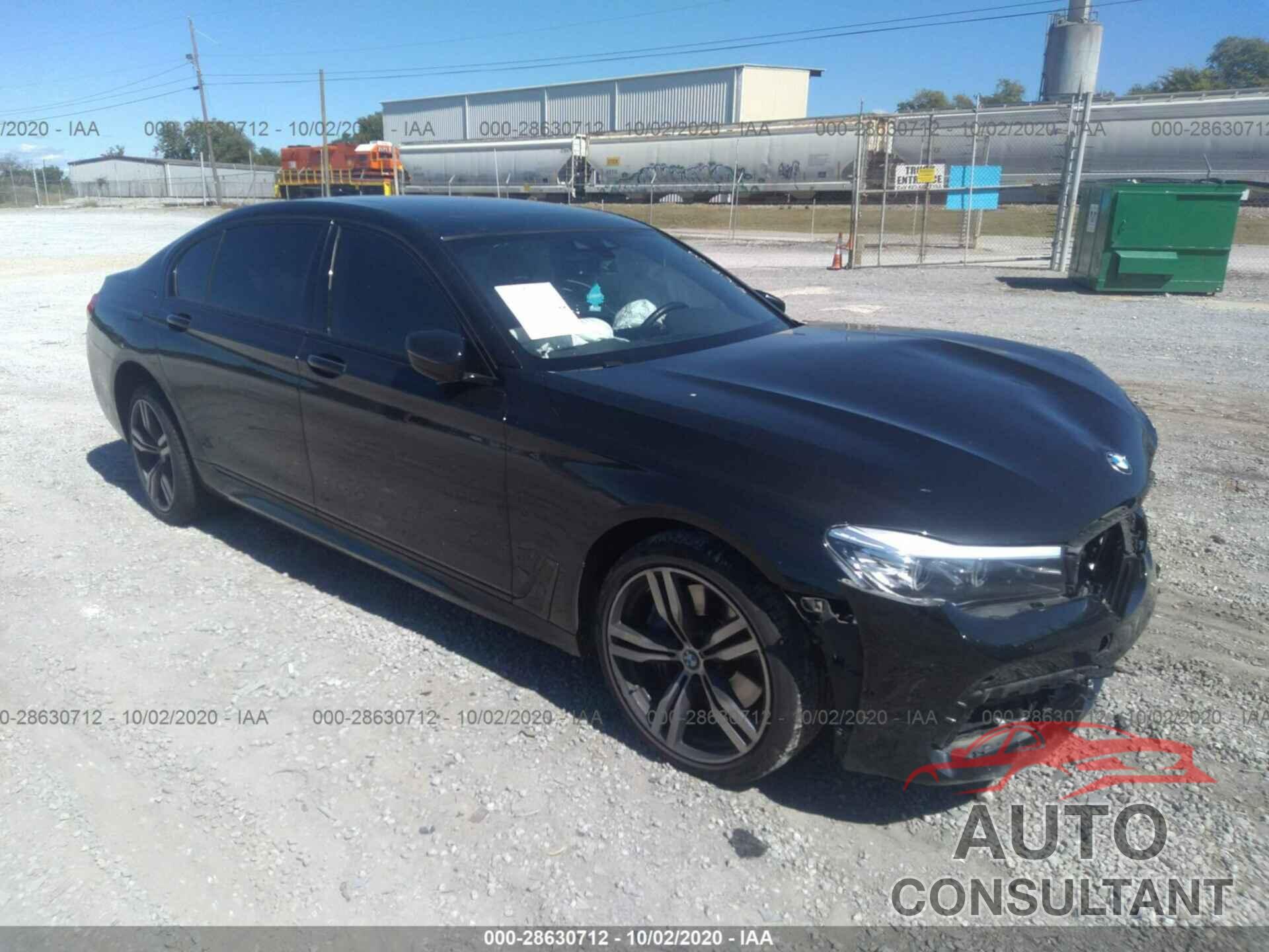 BMW 7 SERIES 2018 - WBA7E2C56JG742699