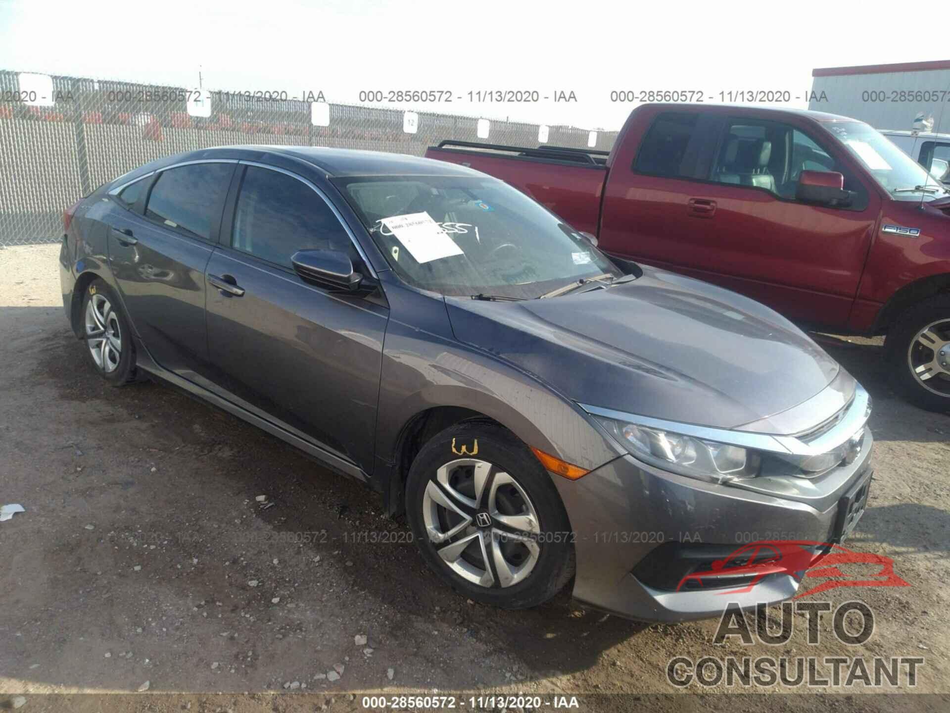 HONDA CIVIC SEDAN 2018 - 19XFC2F58JE028668