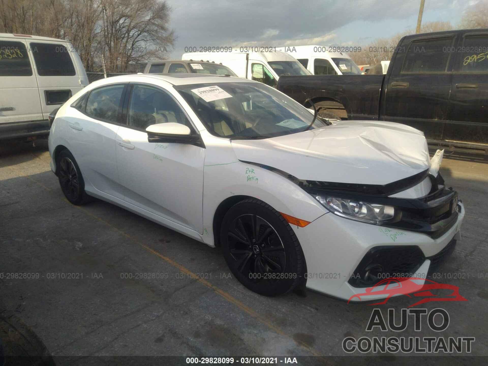 HONDA CIVIC HATCHBACK 2019 - SHHFK7H66KU202222