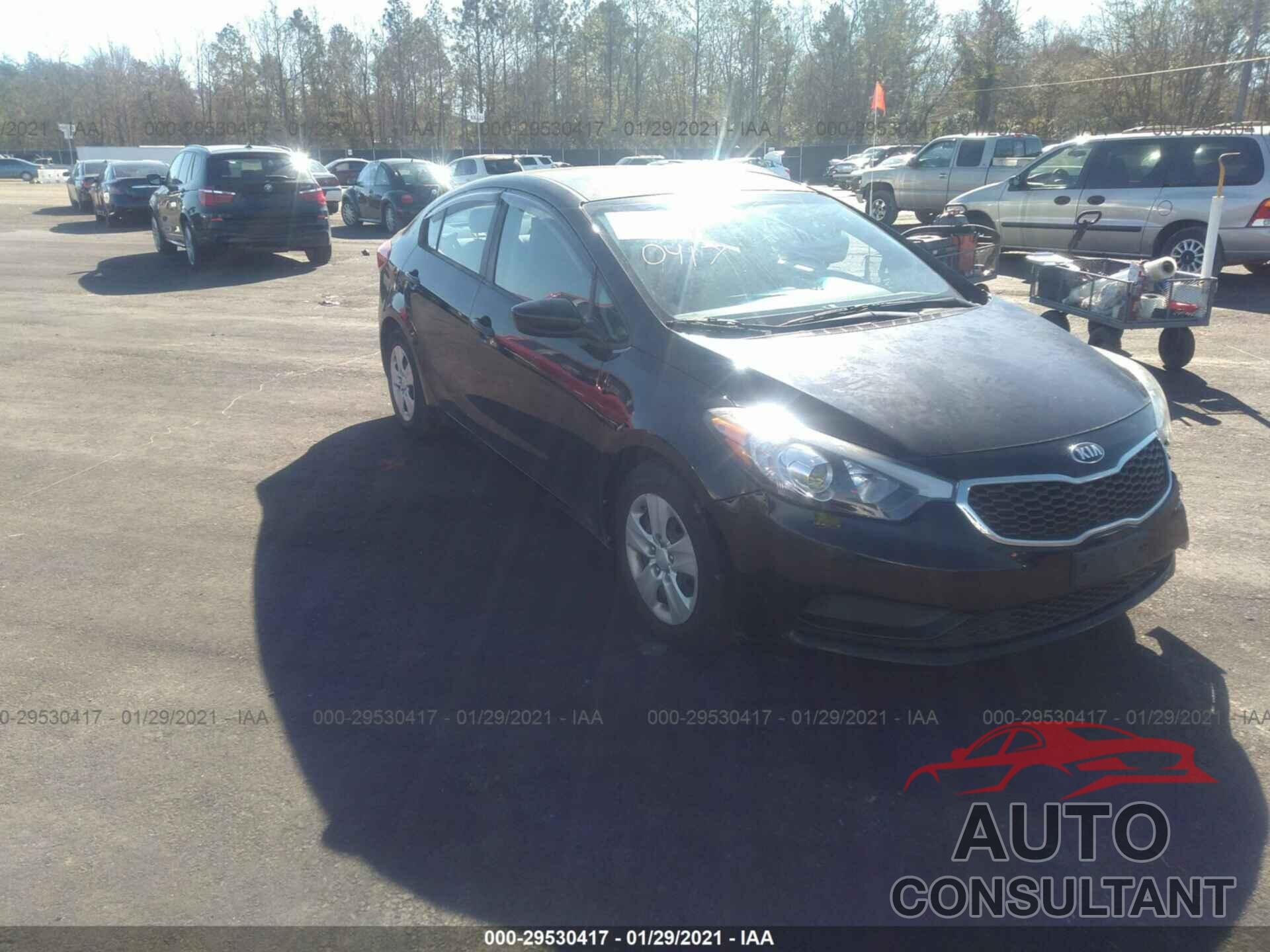 KIA FORTE 2016 - KNAFK4A62G5542581