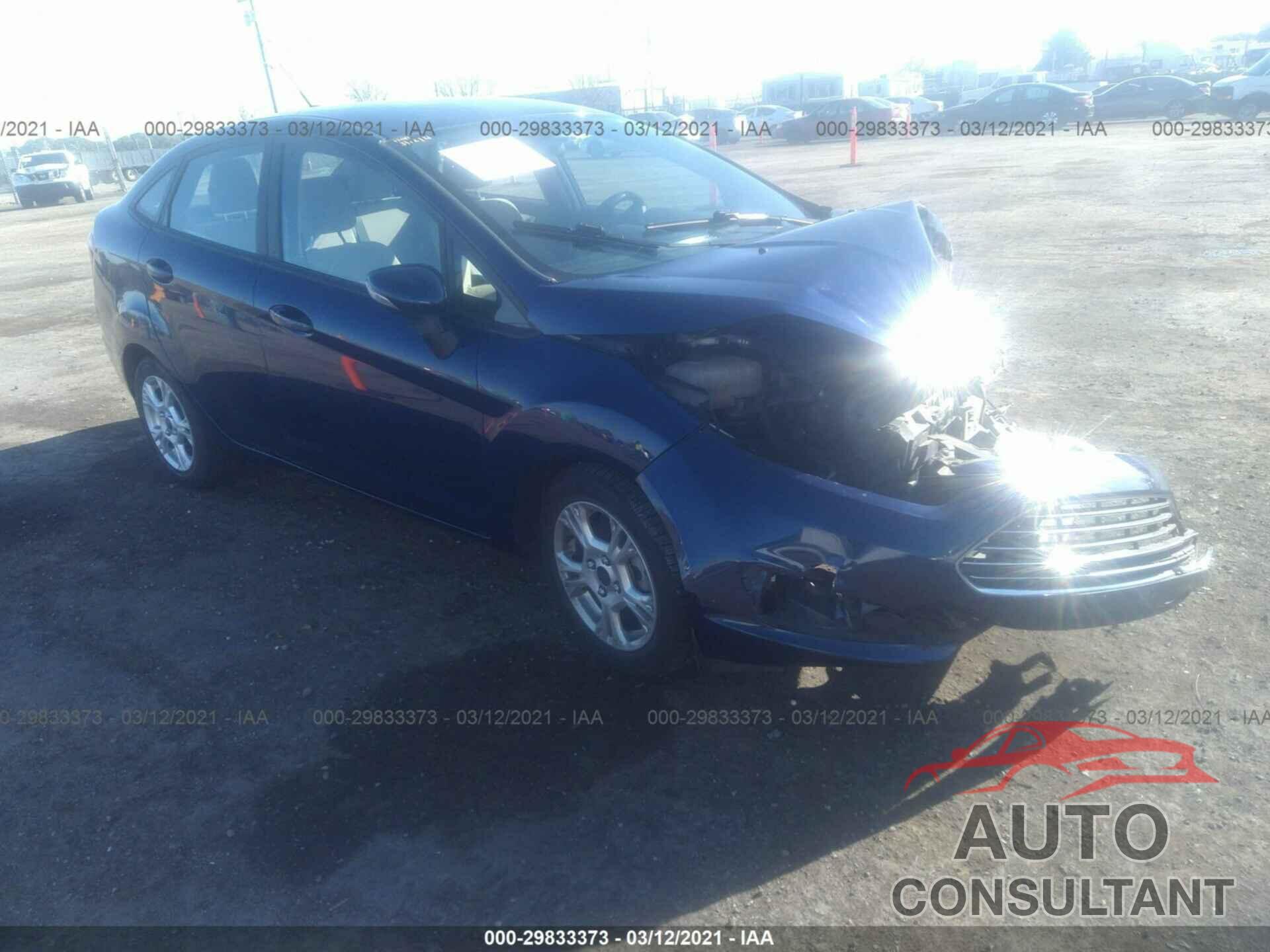 FORD FIESTA 2016 - 3FADP4BJ9GM112075