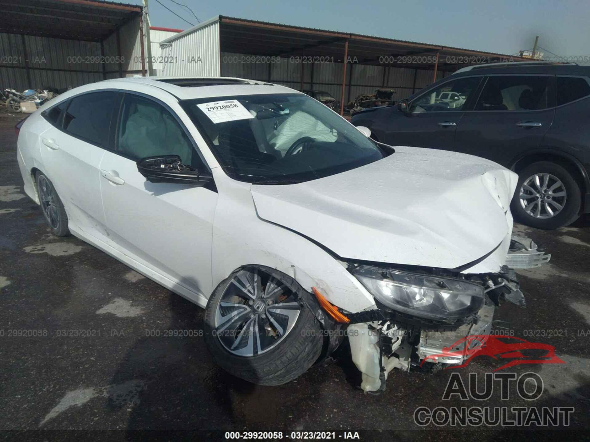 HONDA CIVIC SEDAN 2018 - 2HGFC2F74JH554173