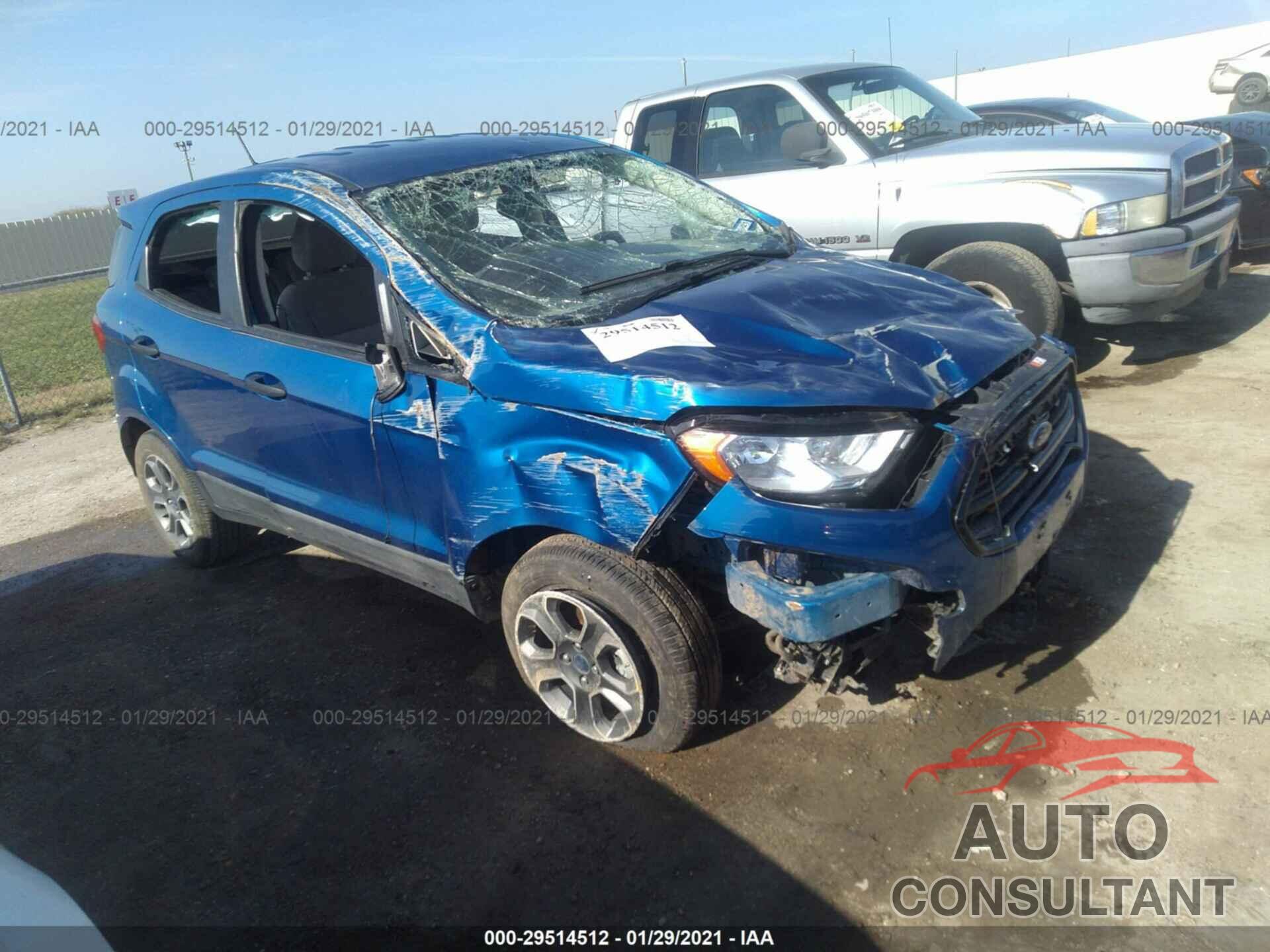 FORD ECOSPORT 2019 - MAJ3S2FE7KC295367