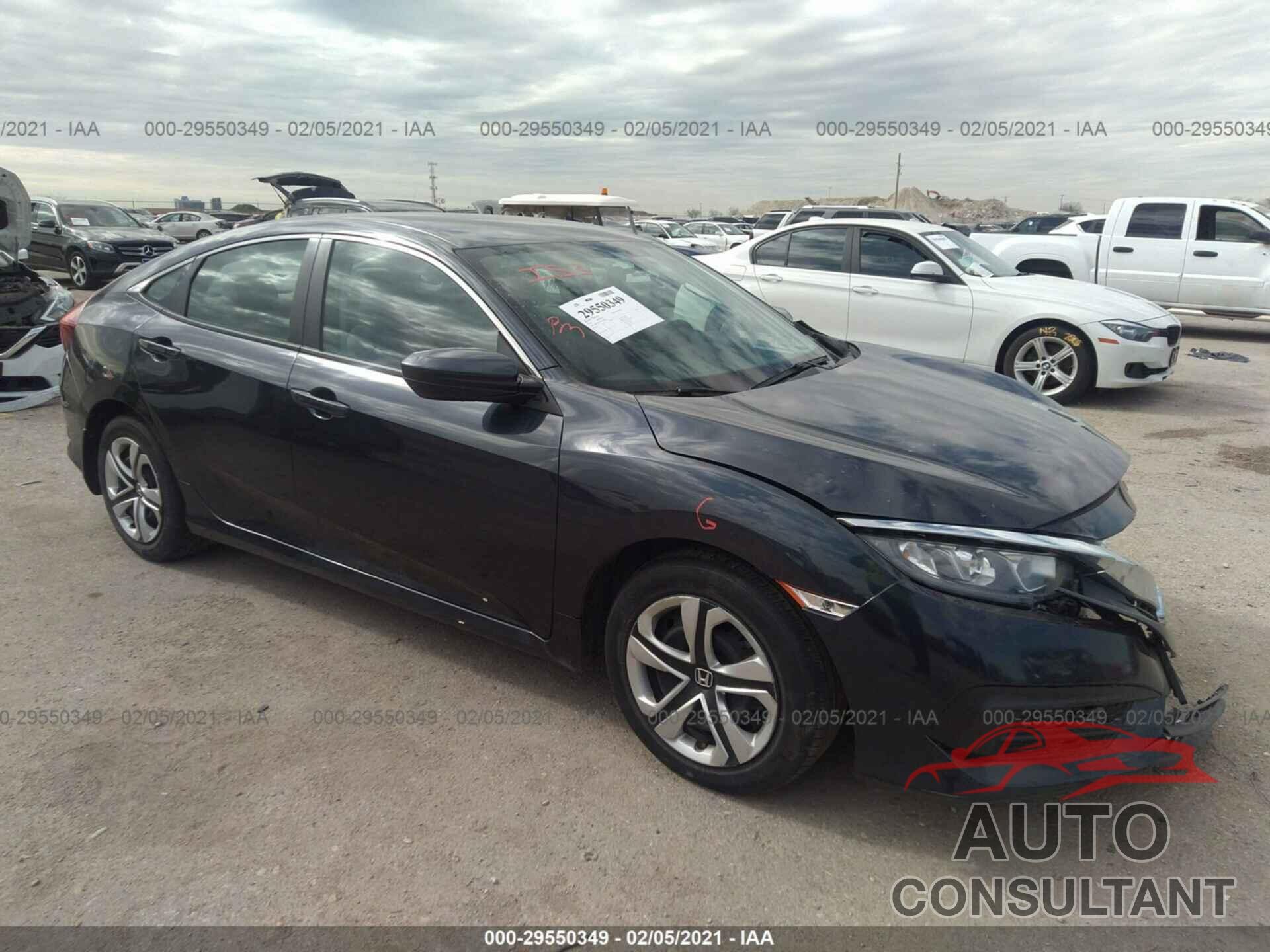 HONDA CIVIC SEDAN 2018 - 2HGFC2F51JH543646