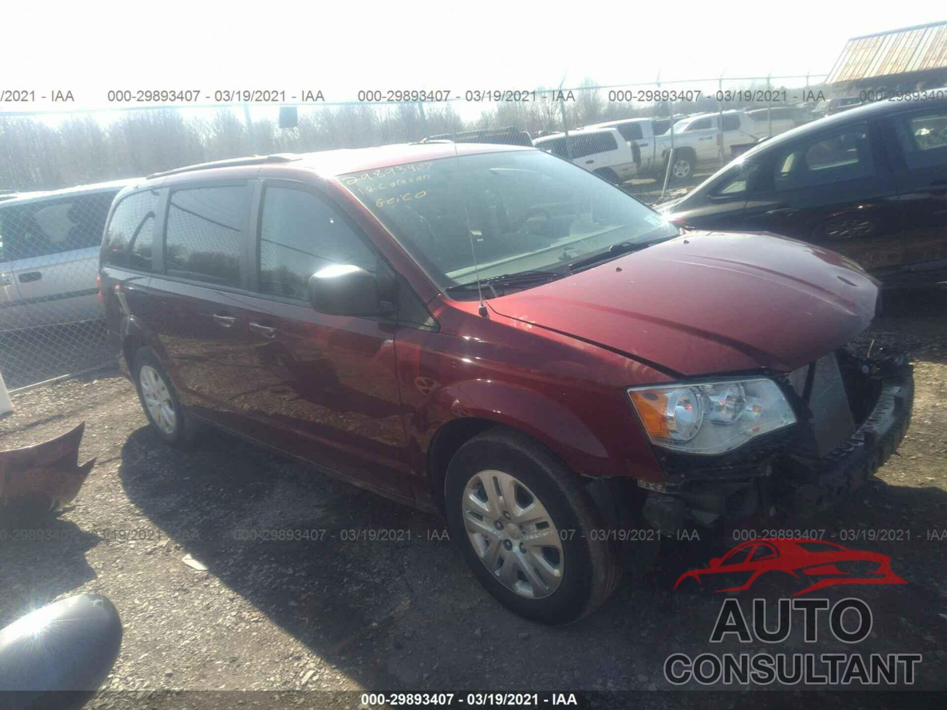 DODGE GRAND CARAVAN 2018 - 2C4RDGBG1JR245041