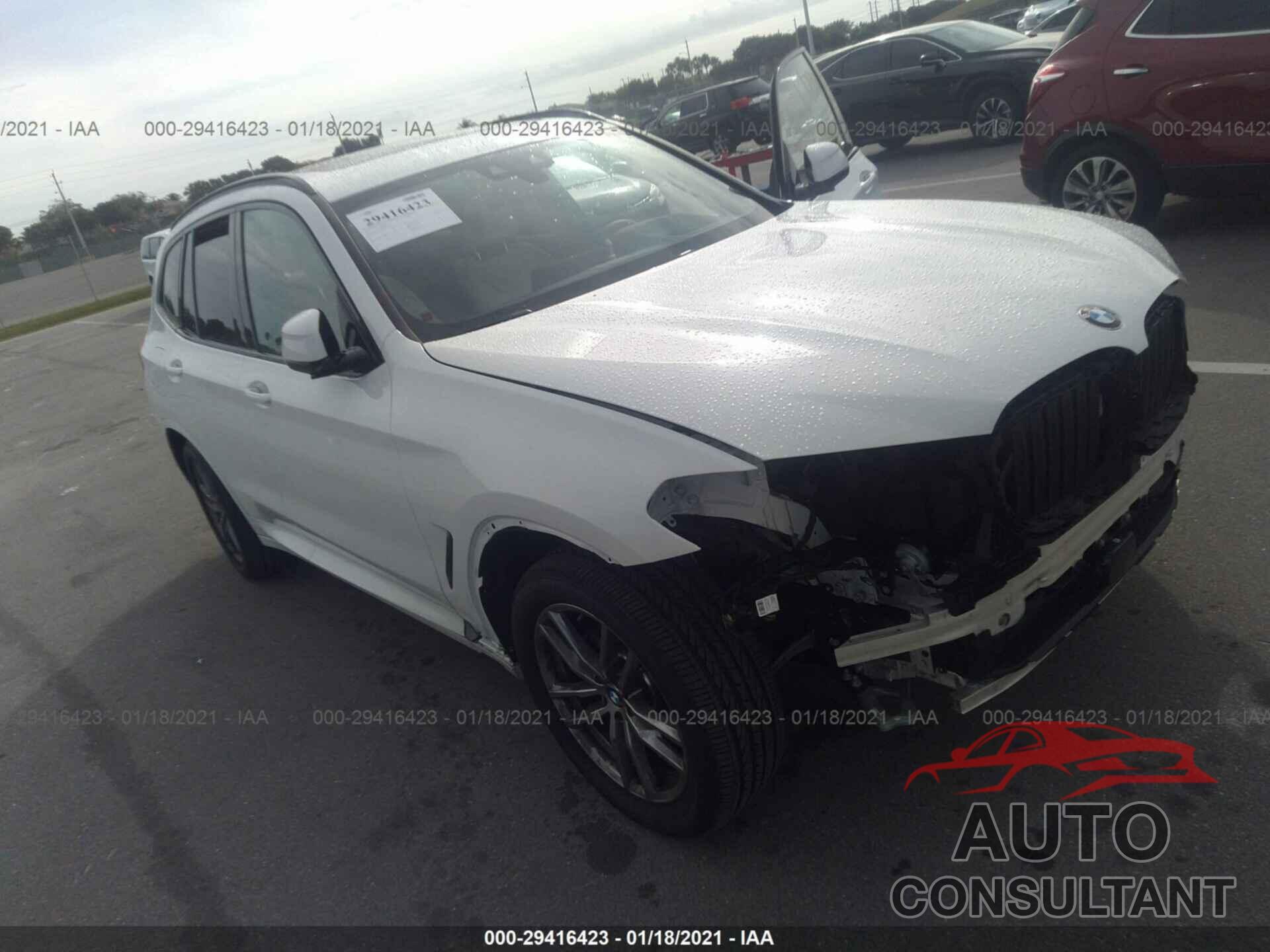BMW X3 2021 - 5UXTY5C08M9E02317
