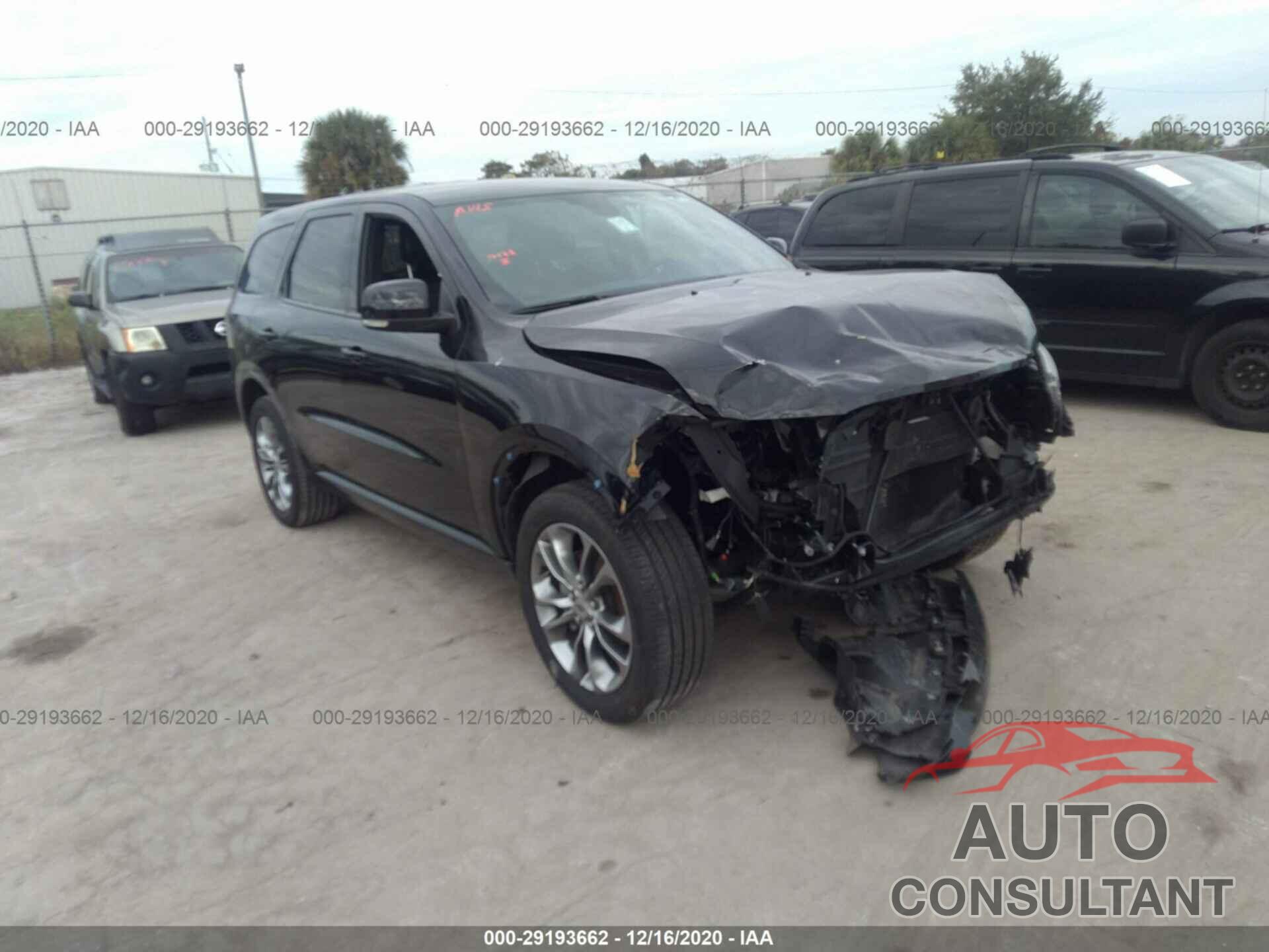 DODGE DURANGO 2020 - 1C4RDJDGXLC260384