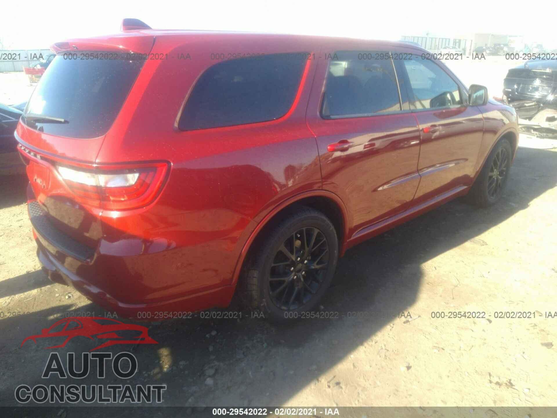 DODGE DURANGO 2016 - 1C4RDHAG9GC403103