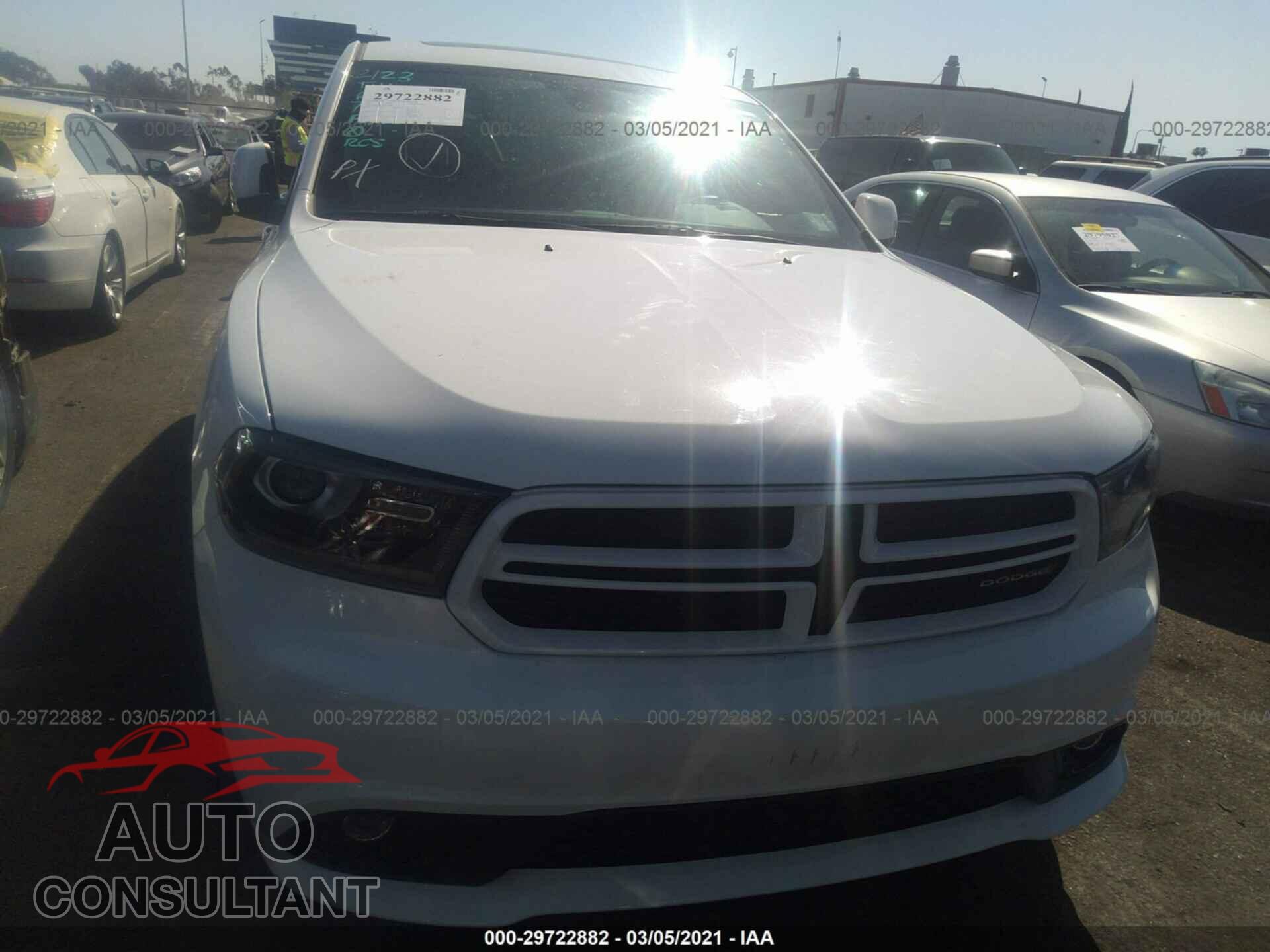 DODGE DURANGO 2017 - 1C4SDHCT9HC709246