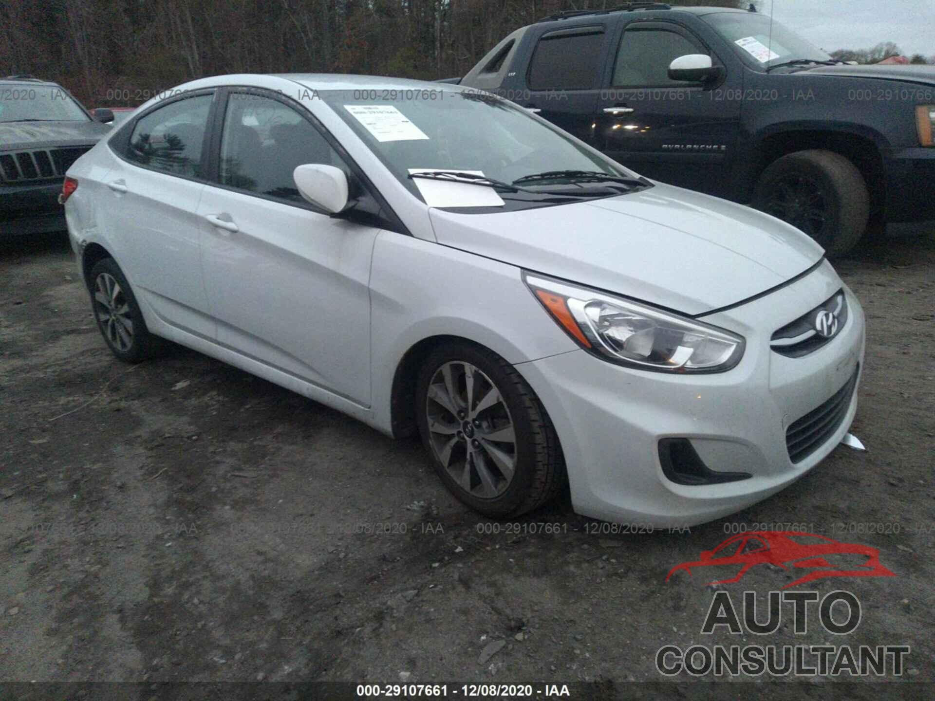 HYUNDAI ACCENT 2017 - KMHCT4AE8HU380100