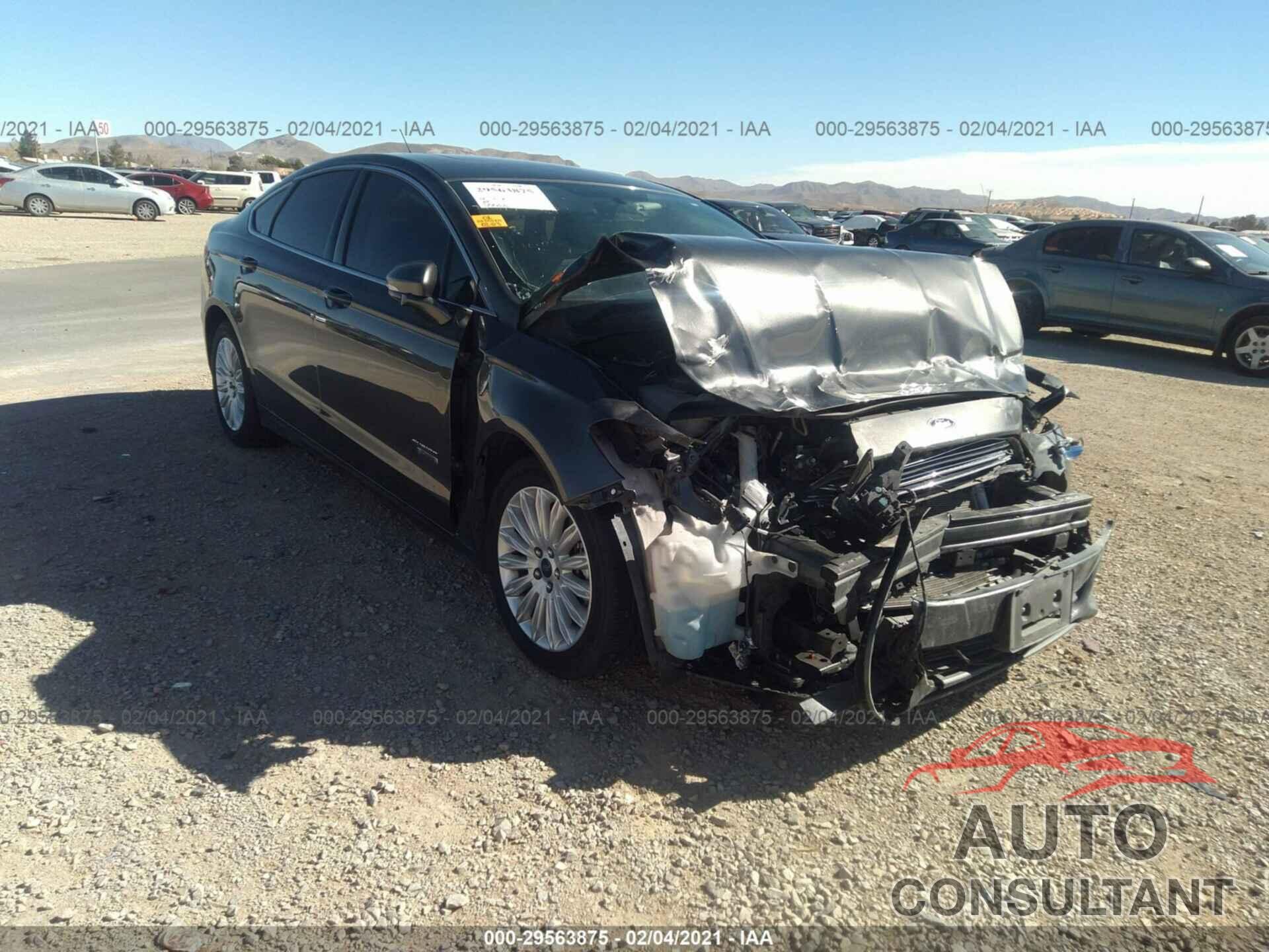 FORD FUSION ENERGI 2016 - 3FA6P0PU5GR327542