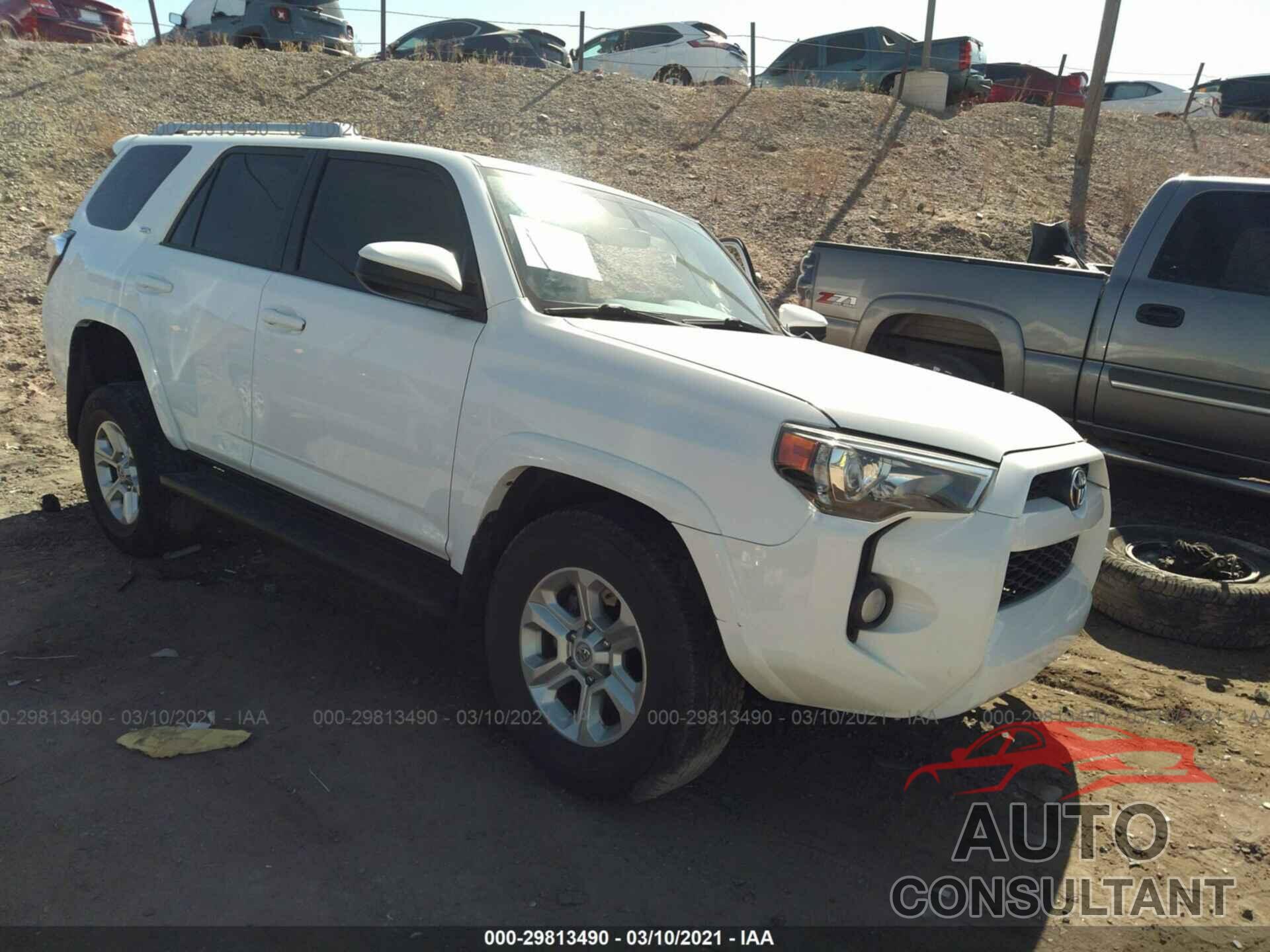 TOYOTA 4RUNNER 2017 - JTEBU5JR8H5466504