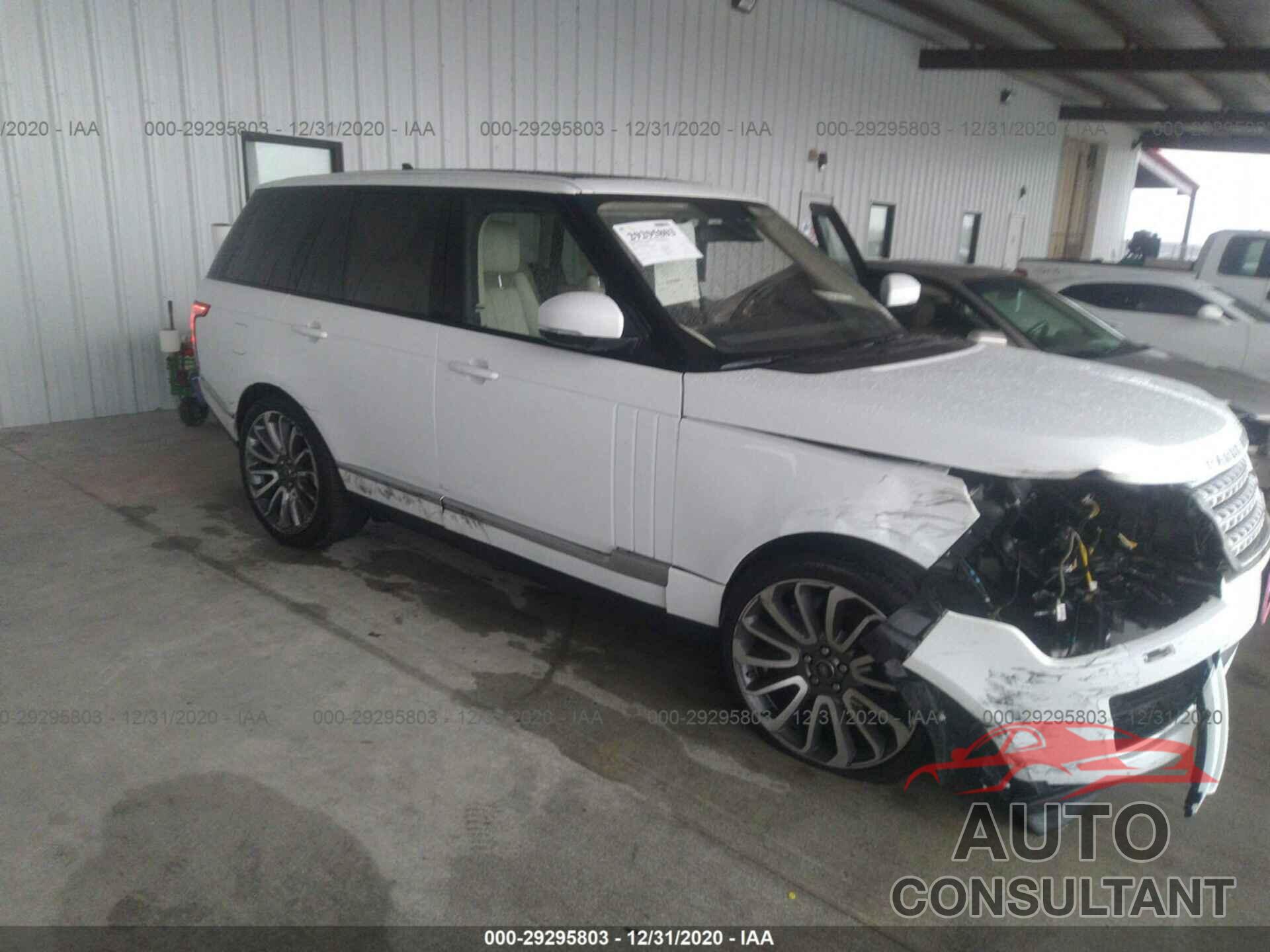 LAND ROVER RANGE ROVER 2016 - SALGS2EF3GA297408