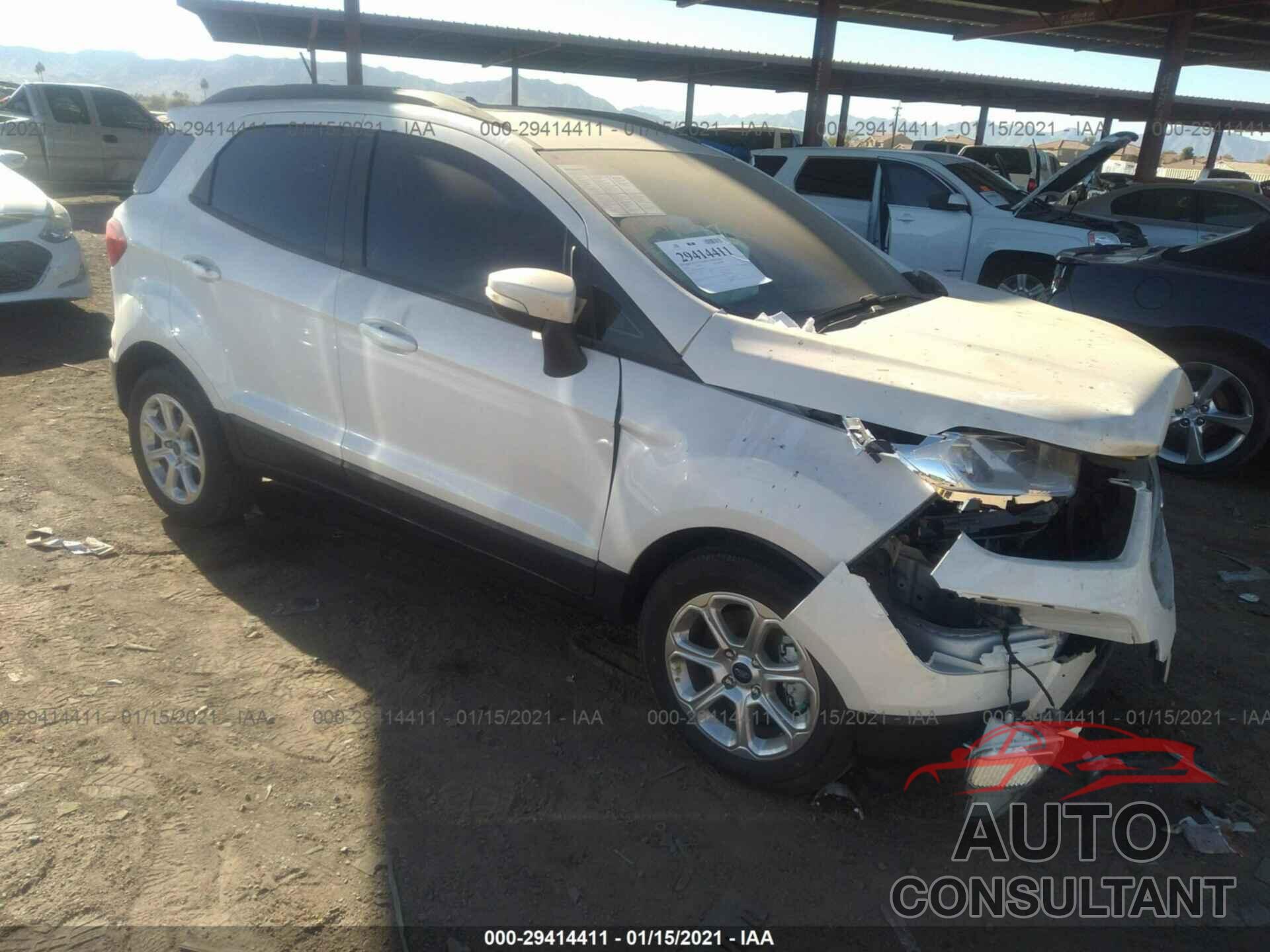 FORD ECOSPORT 2019 - MAJ3S2GE4KC258145