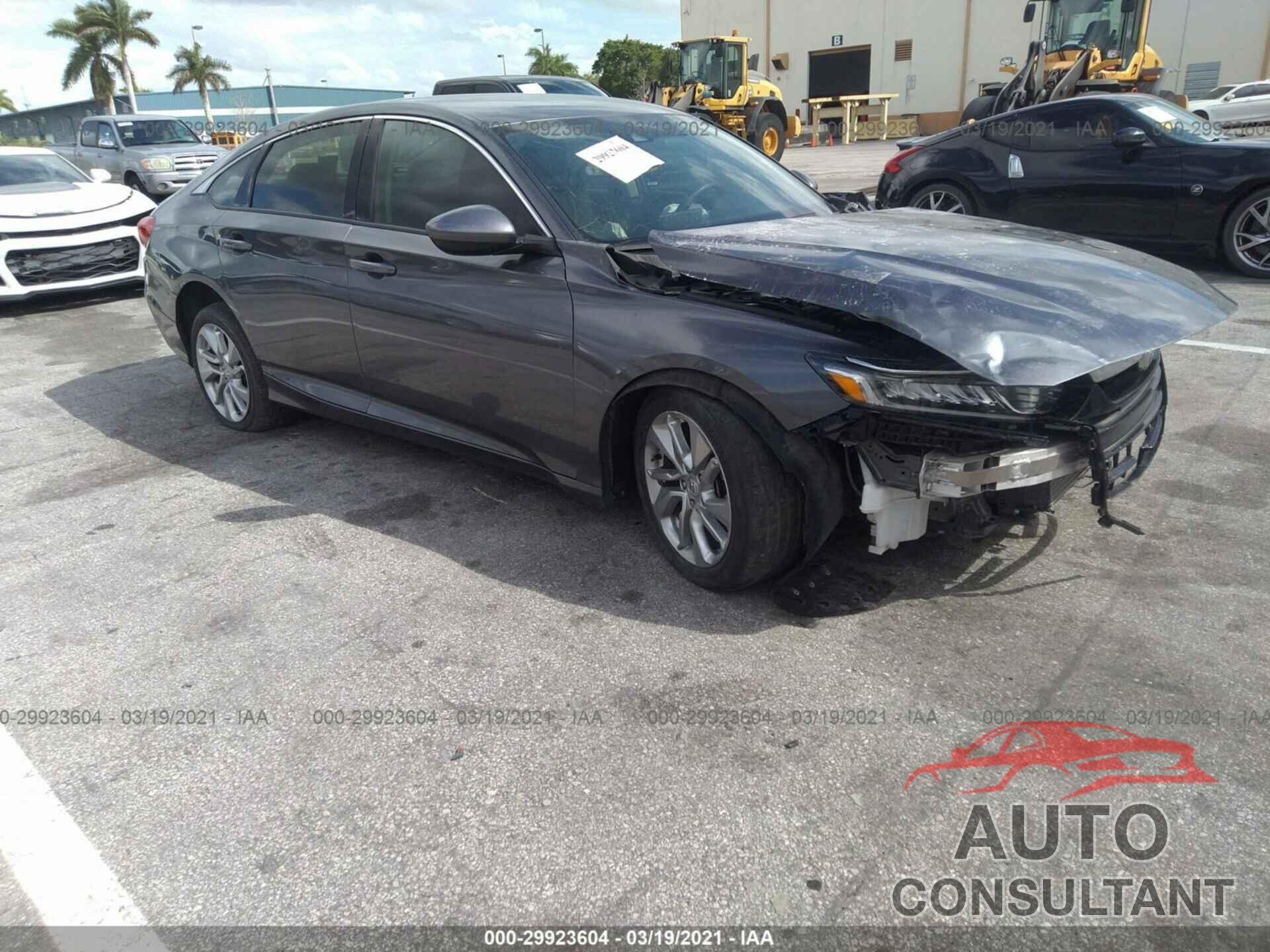 HONDA ACCORD SEDAN 2018 - 1HGCV1F1XJA144995