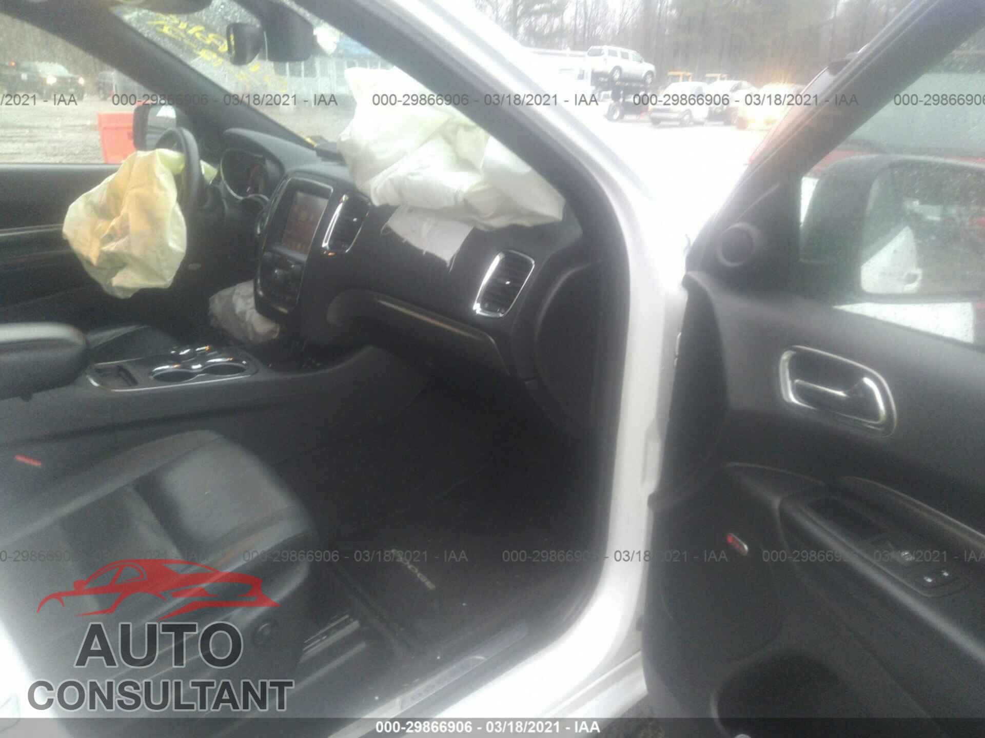 DODGE DURANGO 2017 - 1C4RDJDG9HC937237