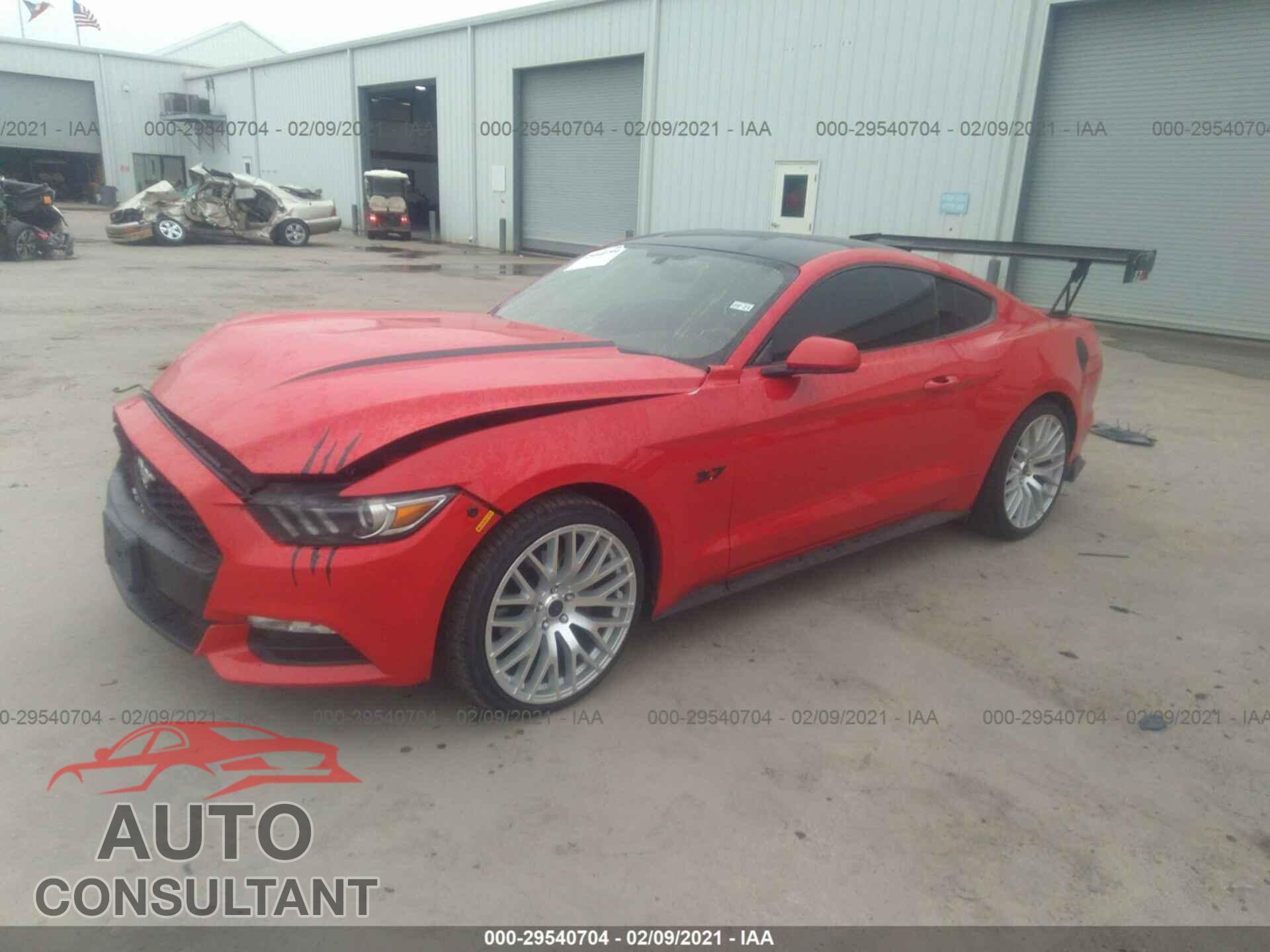 FORD MUSTANG 2016 - 1FA6P8AM5G5295041