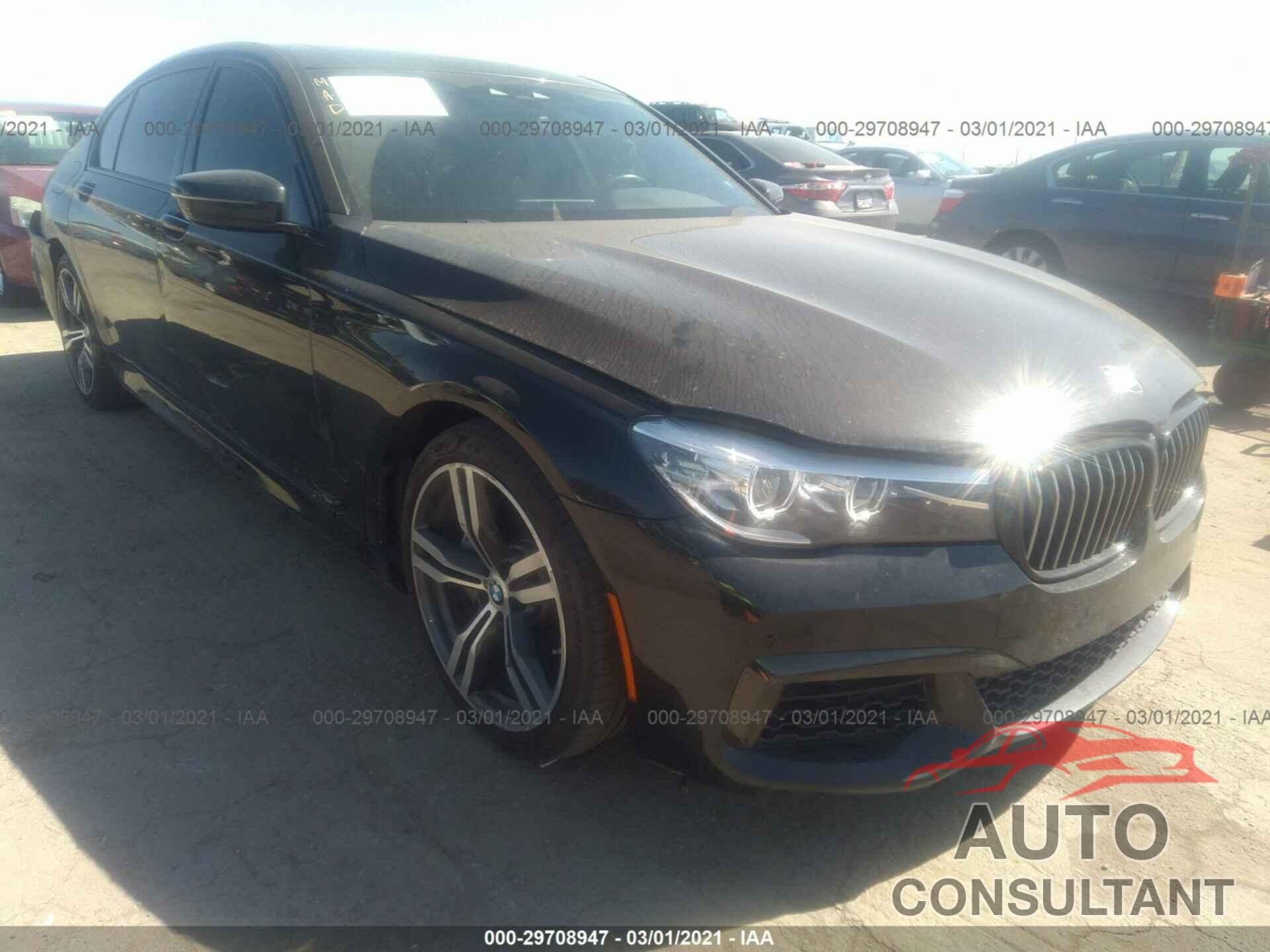 BMW 7 SERIES 2019 - WBA7E2C56KB217561