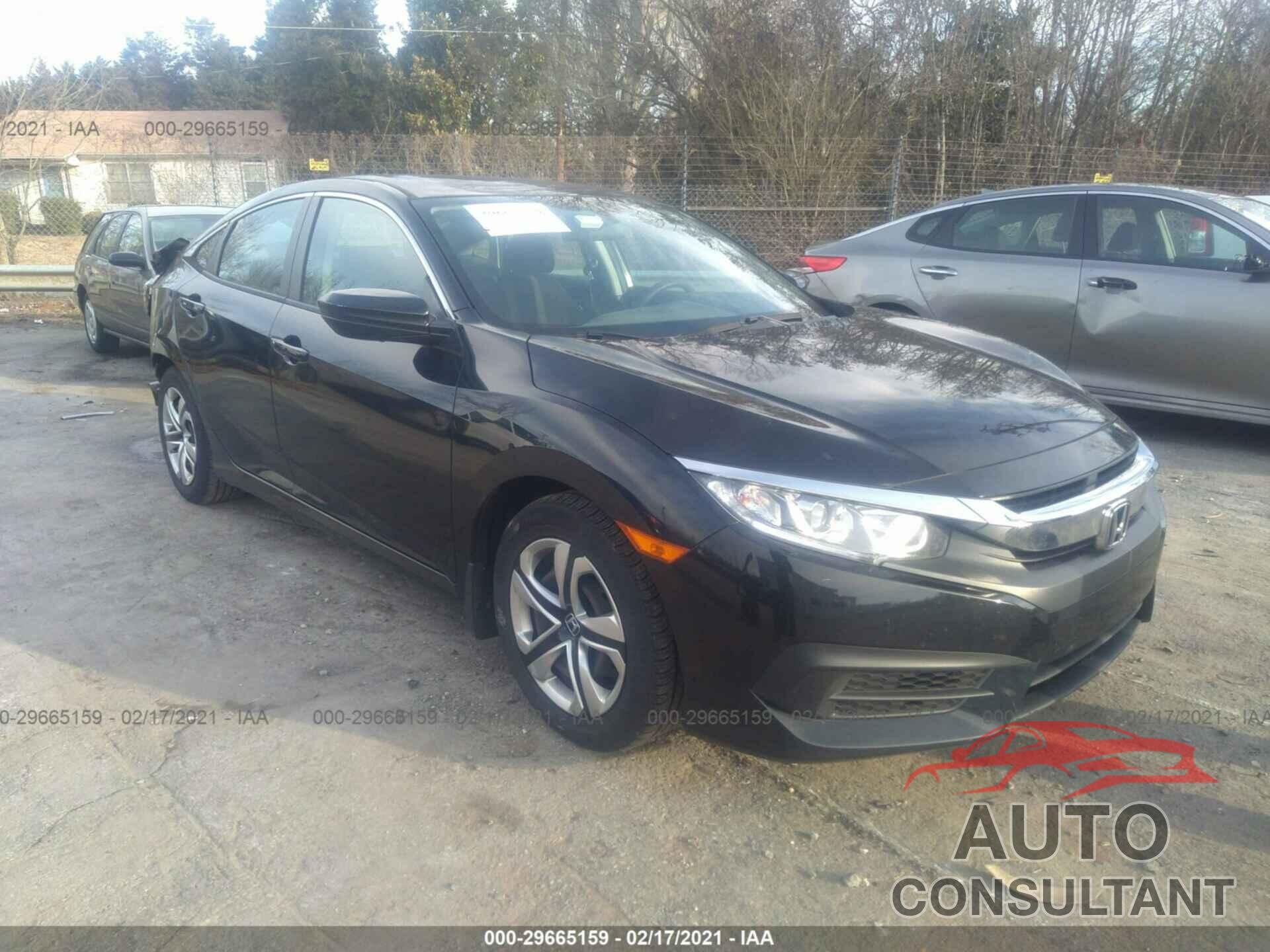 HONDA CIVIC SEDAN 2016 - 2HGFC2F59GH538476