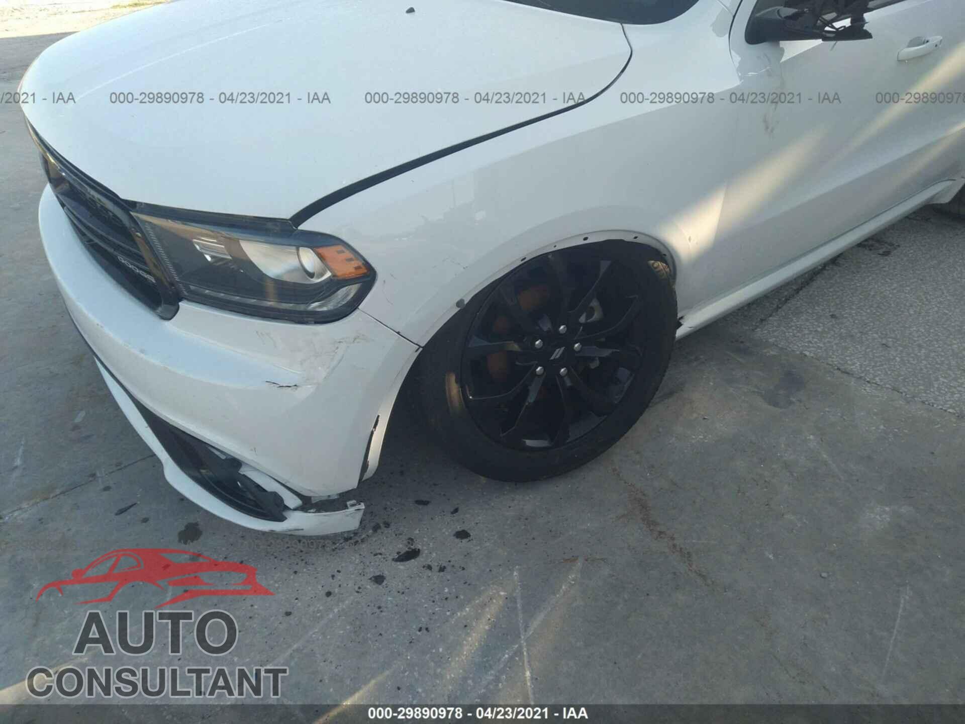 DODGE DURANGO 2019 - 1C4RDHAG3KC559193