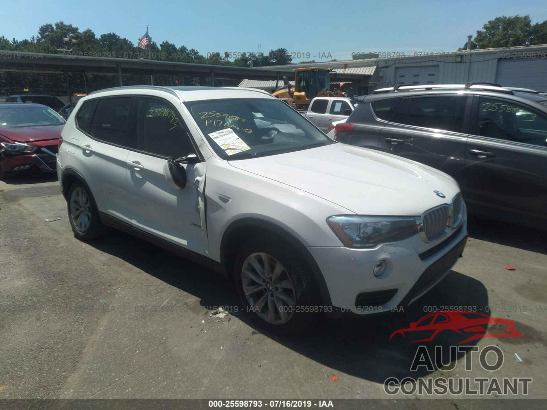 BMW X3 2017 - 5UXWX9C37H0T20524