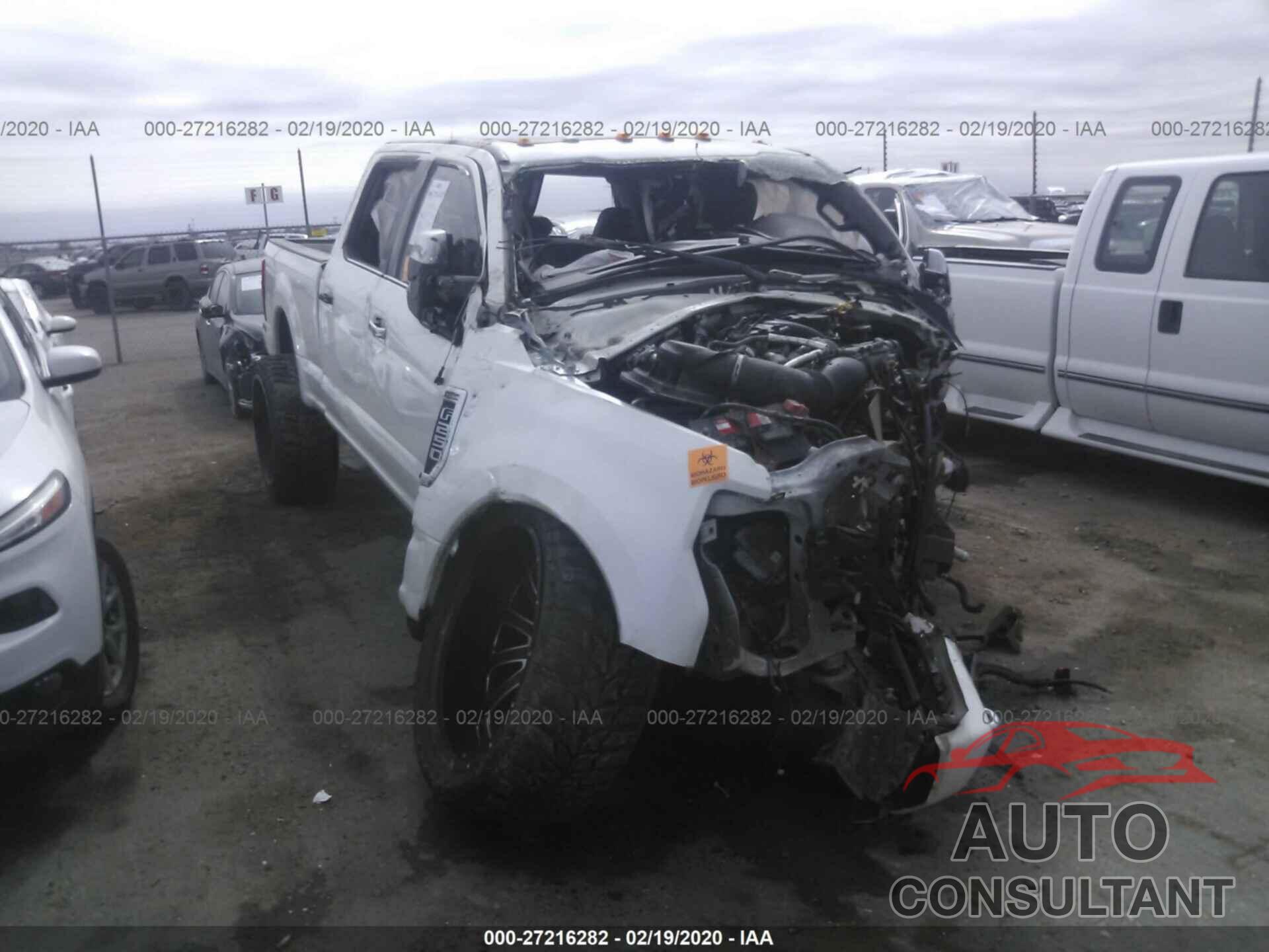 FORD F-250 2017 - 1FT7W2BT9HEB16411