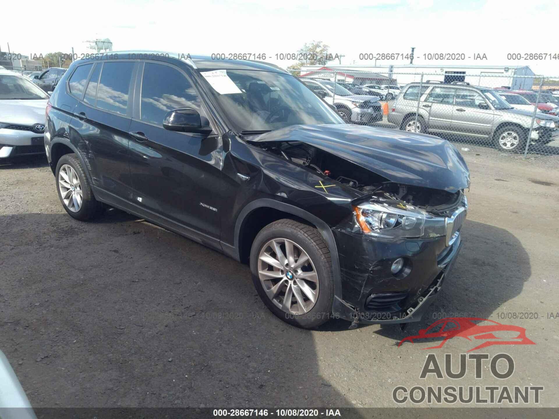 BMW X3 2017 - 5UXWX9C51H0T04594