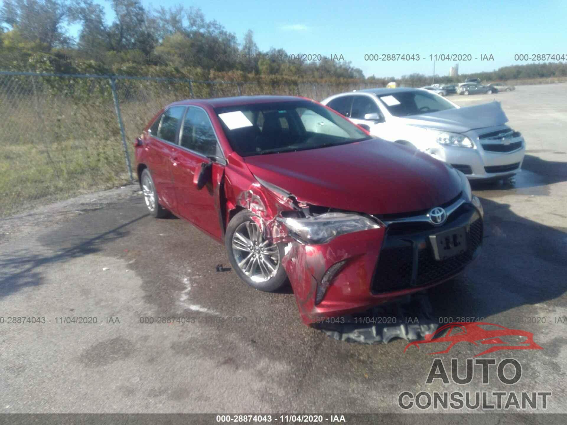 TOYOTA CAMRY 2017 - 4T1BF1FK9HU792381