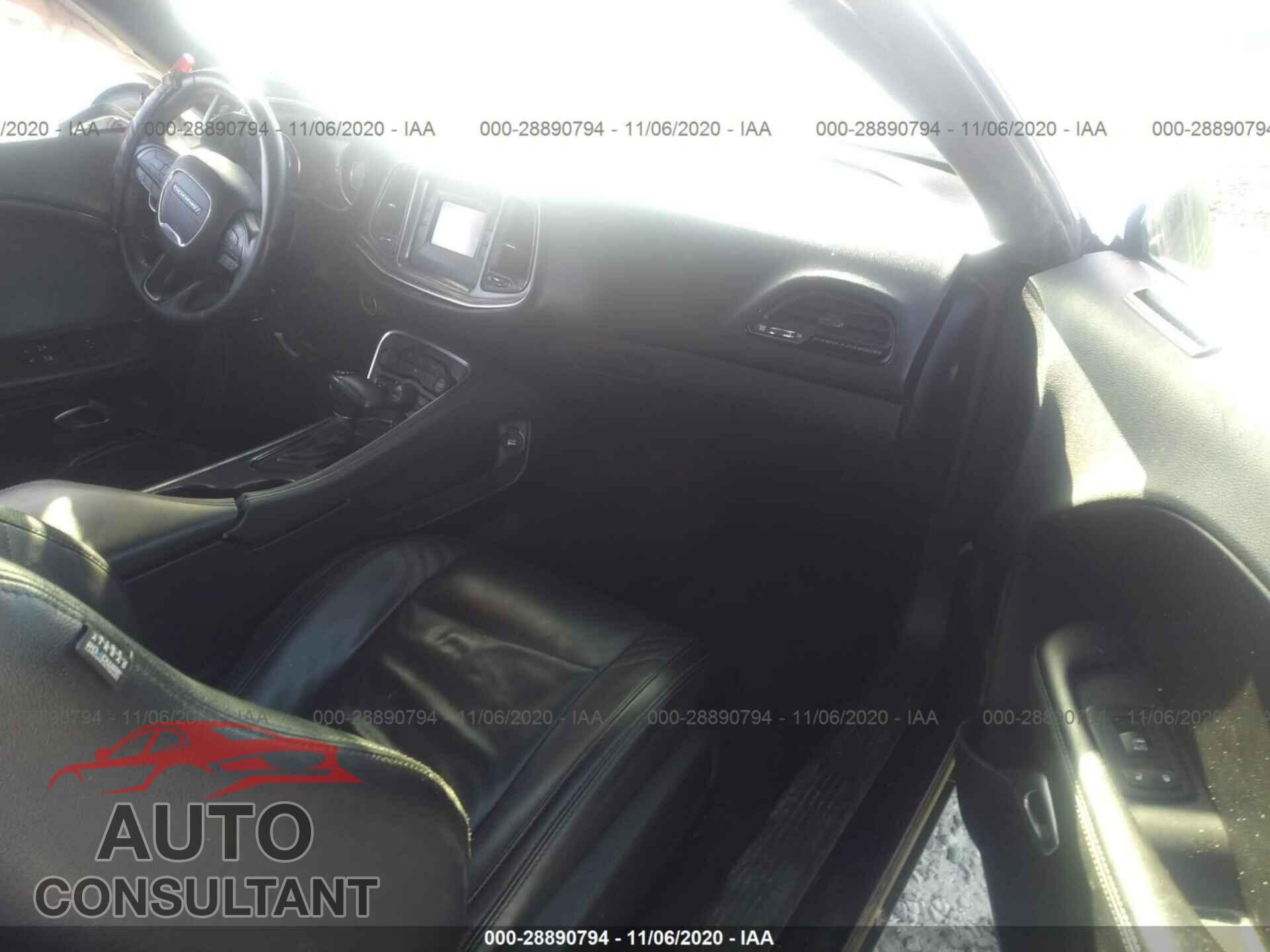 DODGE CHALLENGER 2016 - 2C3CDZAG0GH200758