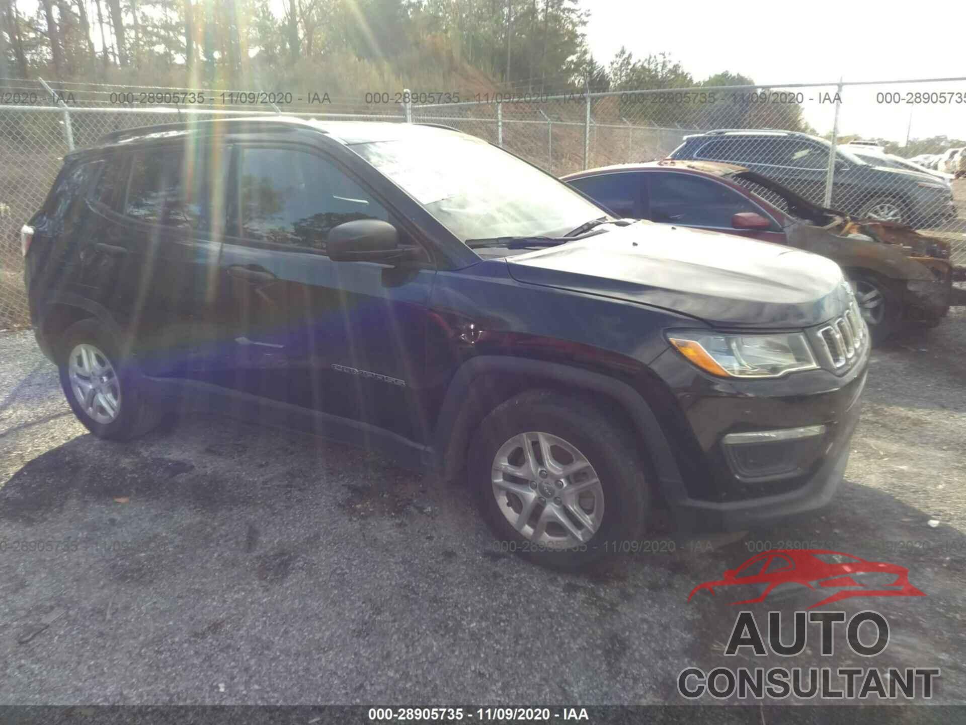 JEEP COMPASS 2018 - 3C4NJCAB3JT438794